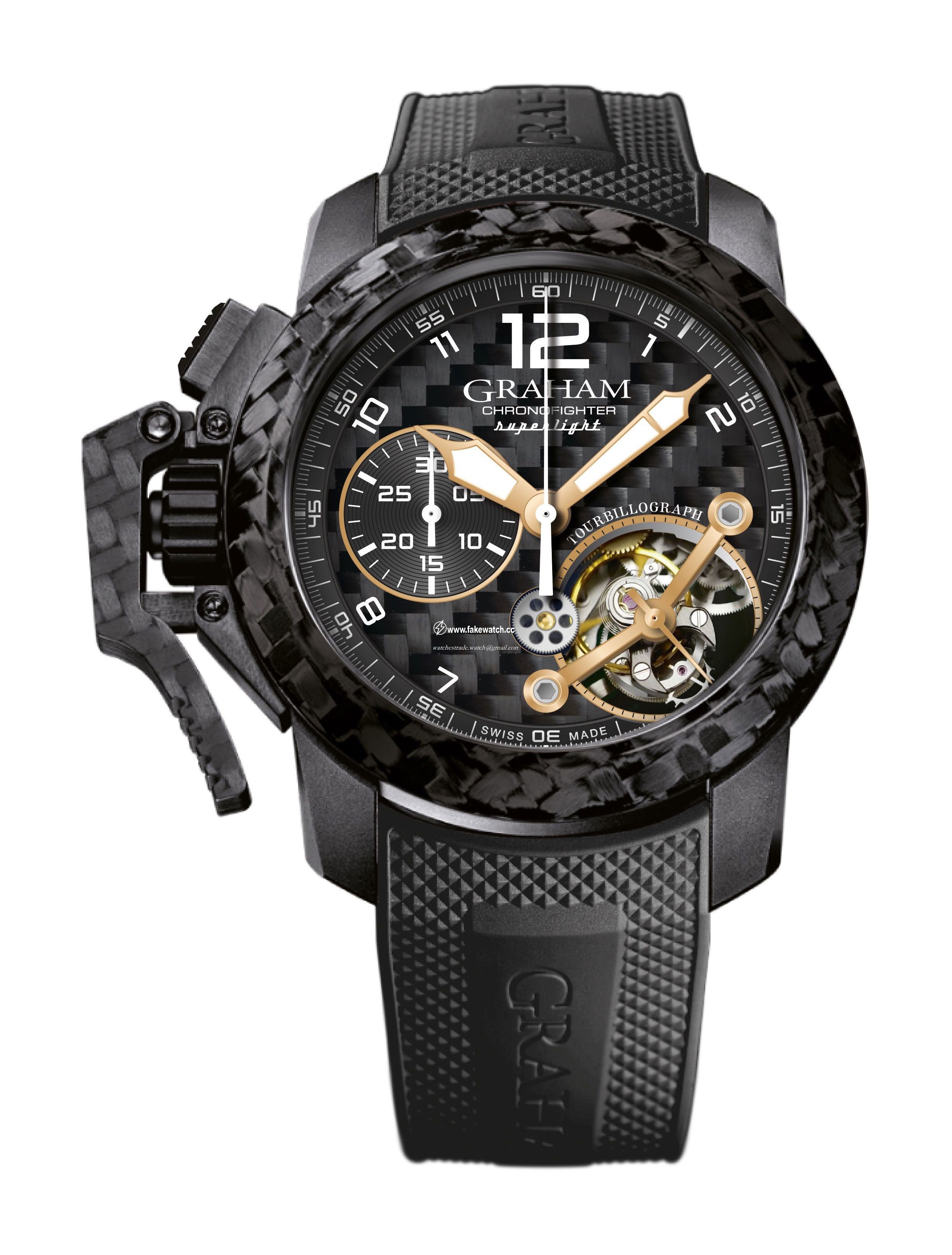 Graham CHRONOFIGHTER SUPERLIGHT TOURBILLOGRAPH 2CCBK.B35A.K92K