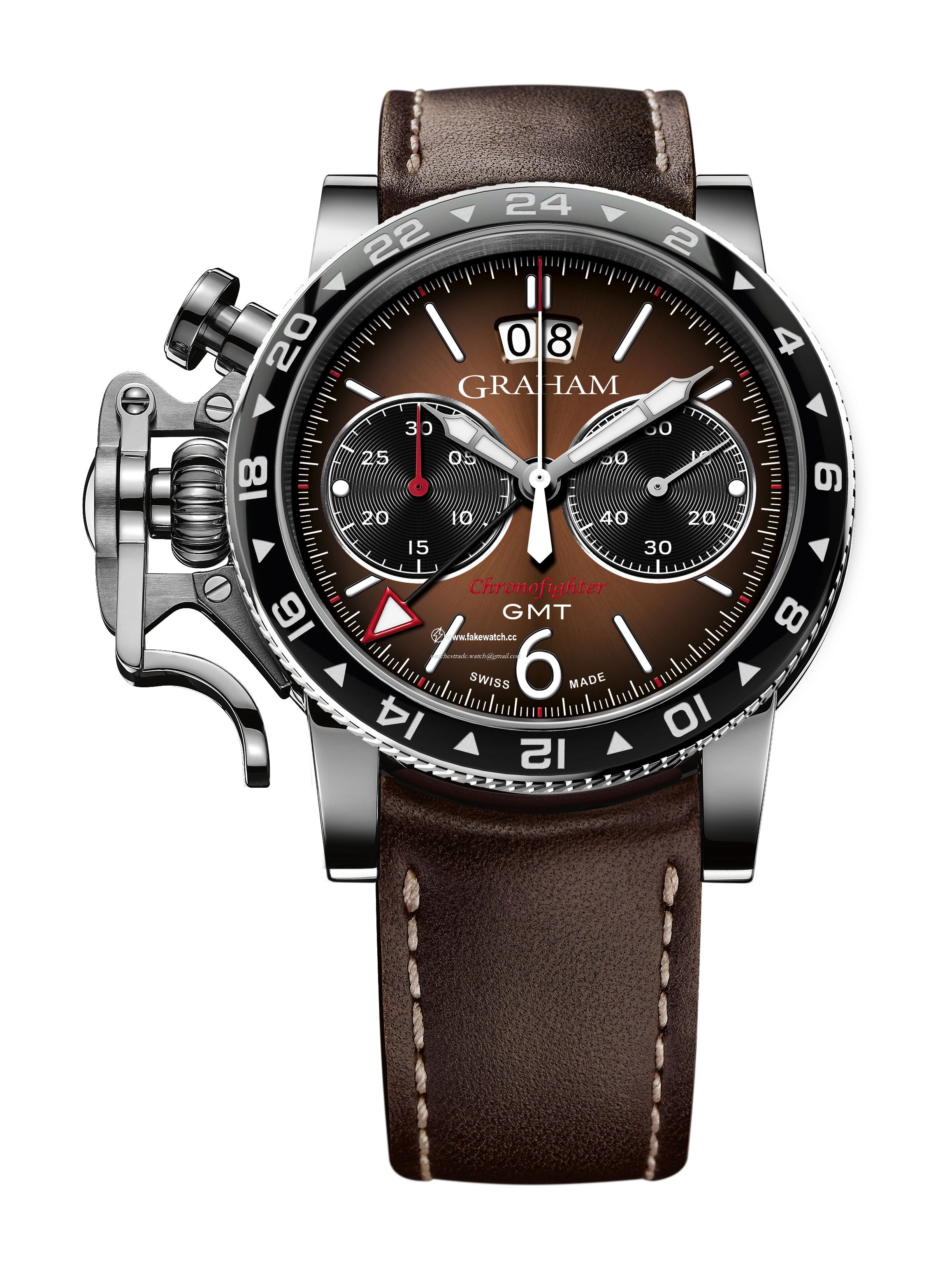Graham Chronofighter Vintage GMT 2CVBC.C01A