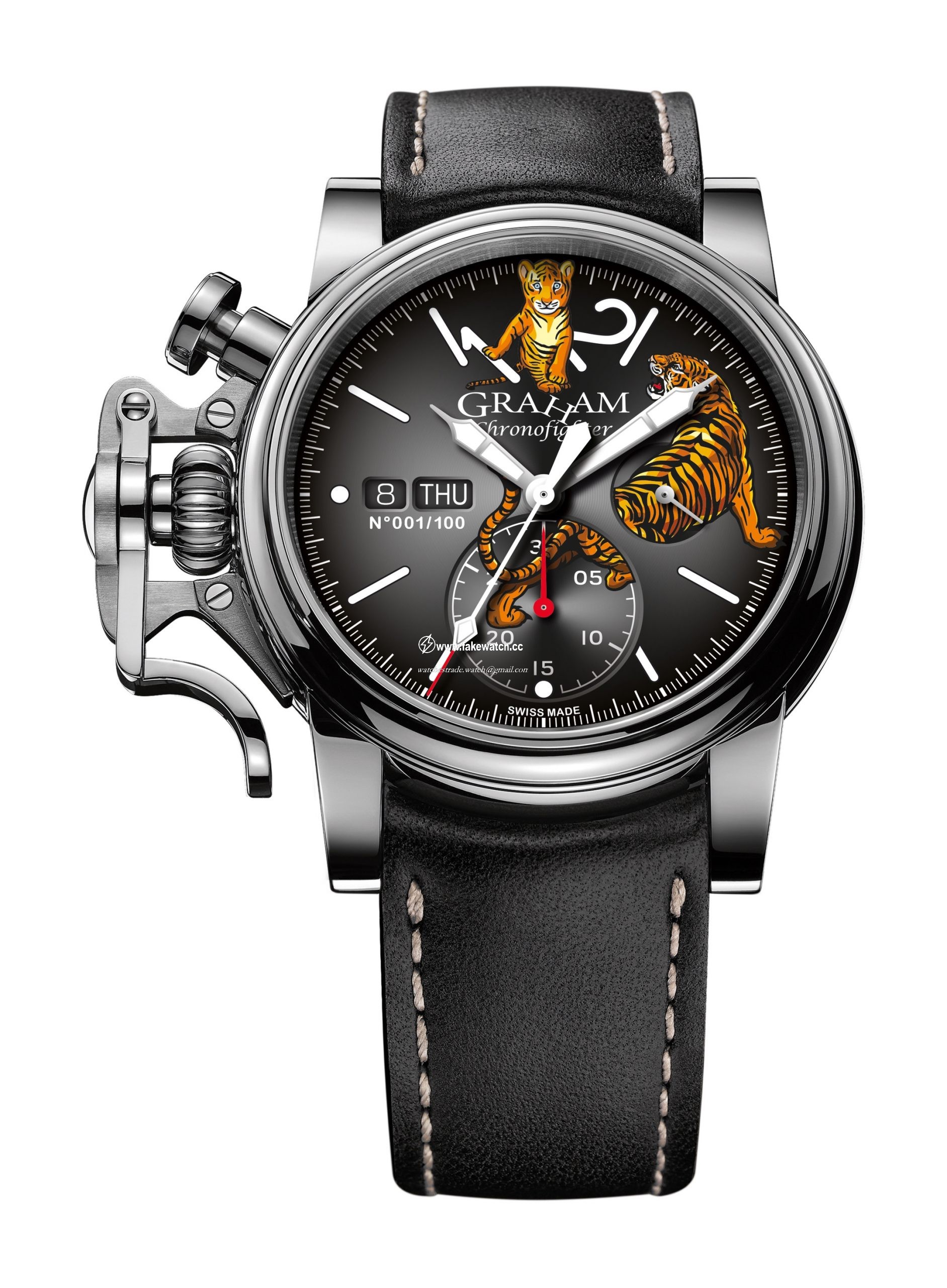 Graham Chronofighter Vintage Ltd Tiger 2CVAS.B31A