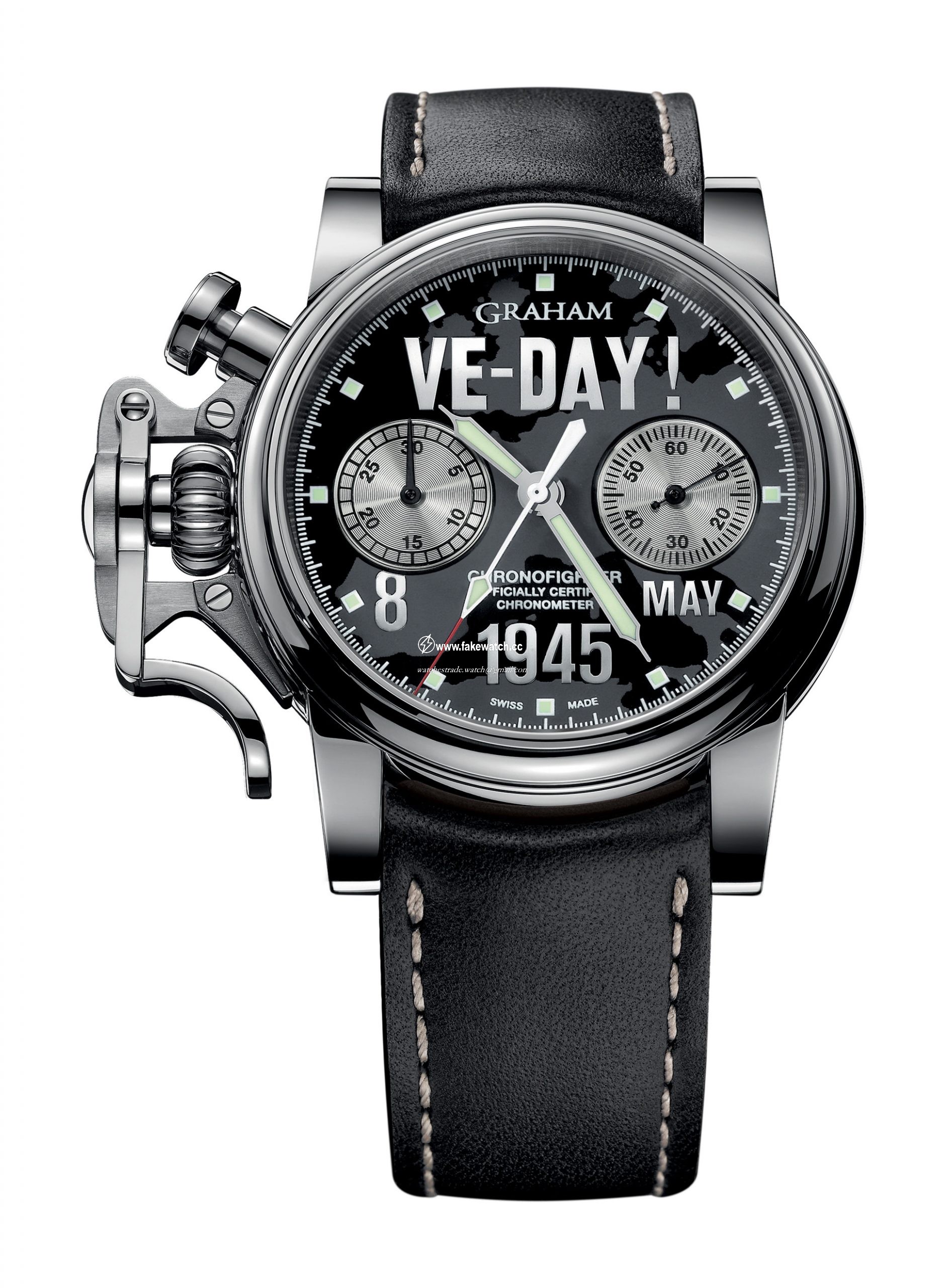 Graham Chronofighter Vintage Ltd C Ve-Day 2CVES.B12A