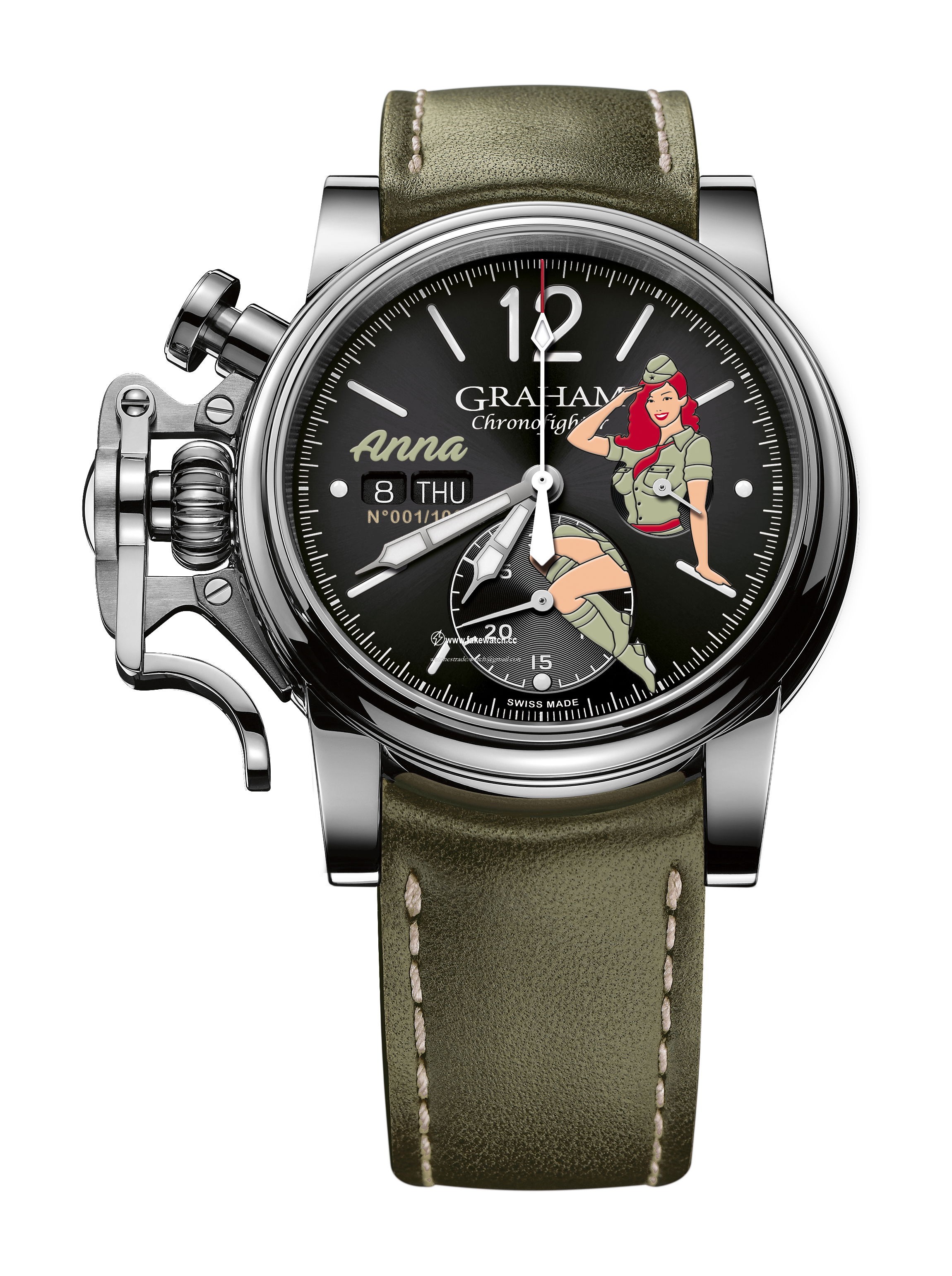 Graham Chronofighter Vintage Nose Art Ltd 2CVAS.B22A