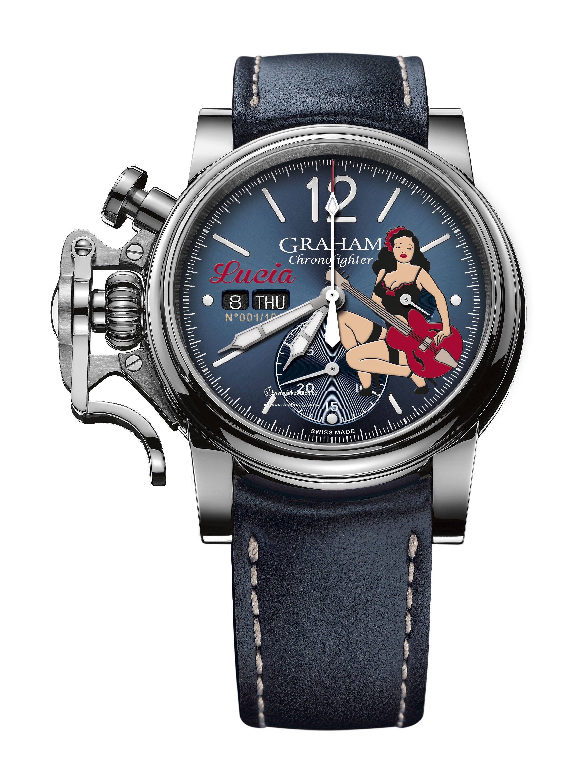 Graham Chronofighter Vintage Nose Art Ltd 2CVAS.U11A