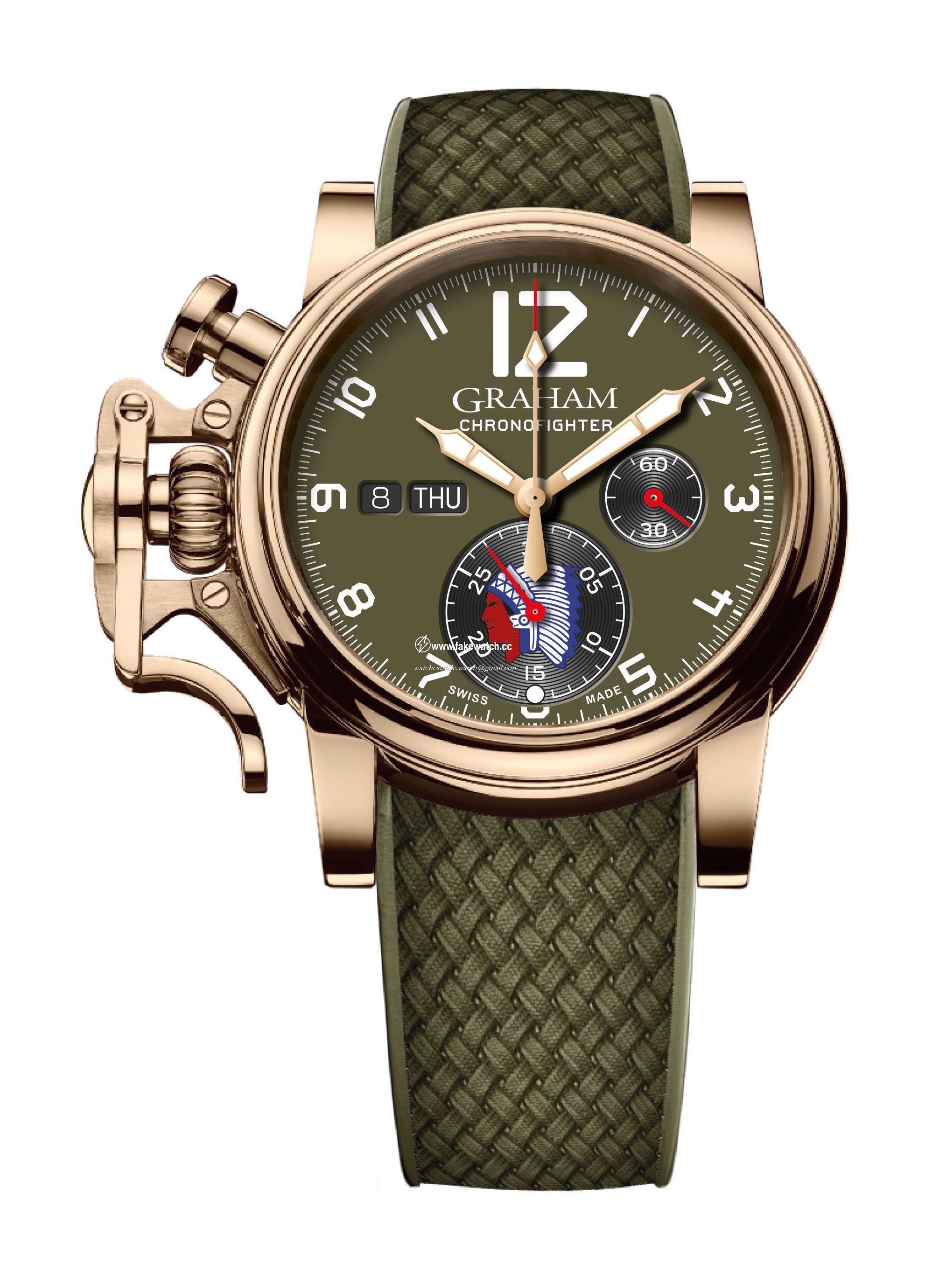 Graham Chronofighter Vintage Overlord 2CVAK.G05A