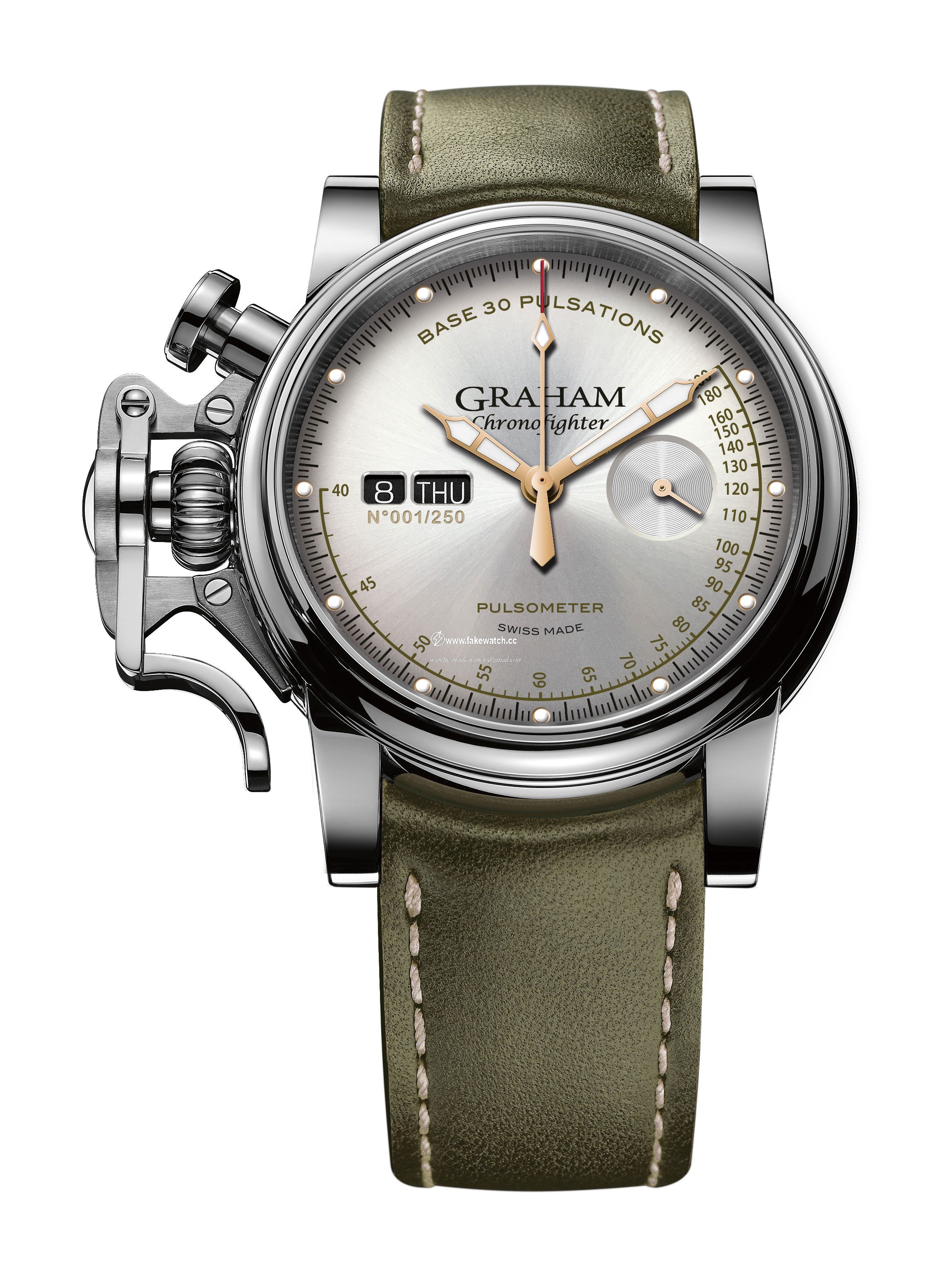 Graham Chronofighter Vintage Pulsometer Ltd 2CVCS.S01A