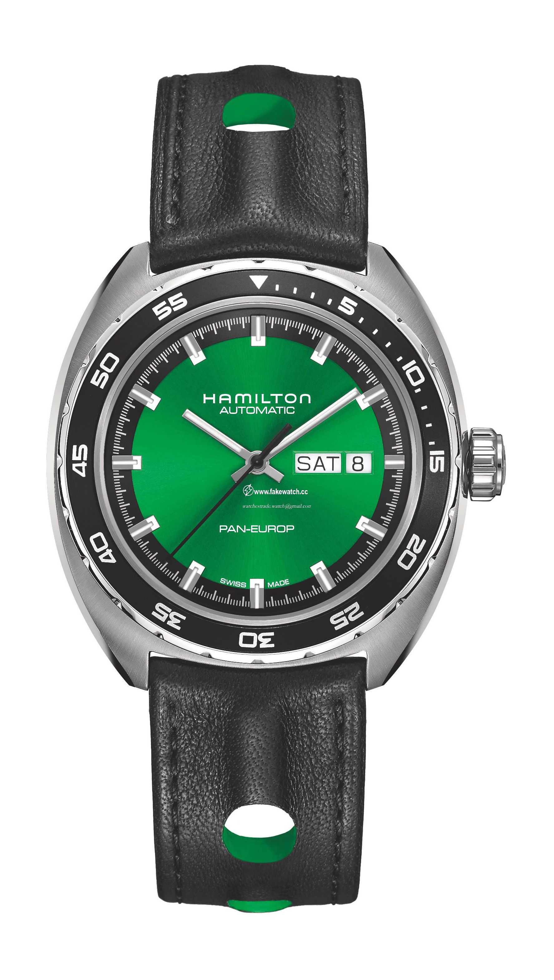 Hamilton American Classic Pan Europ Day Date Auto H35415761