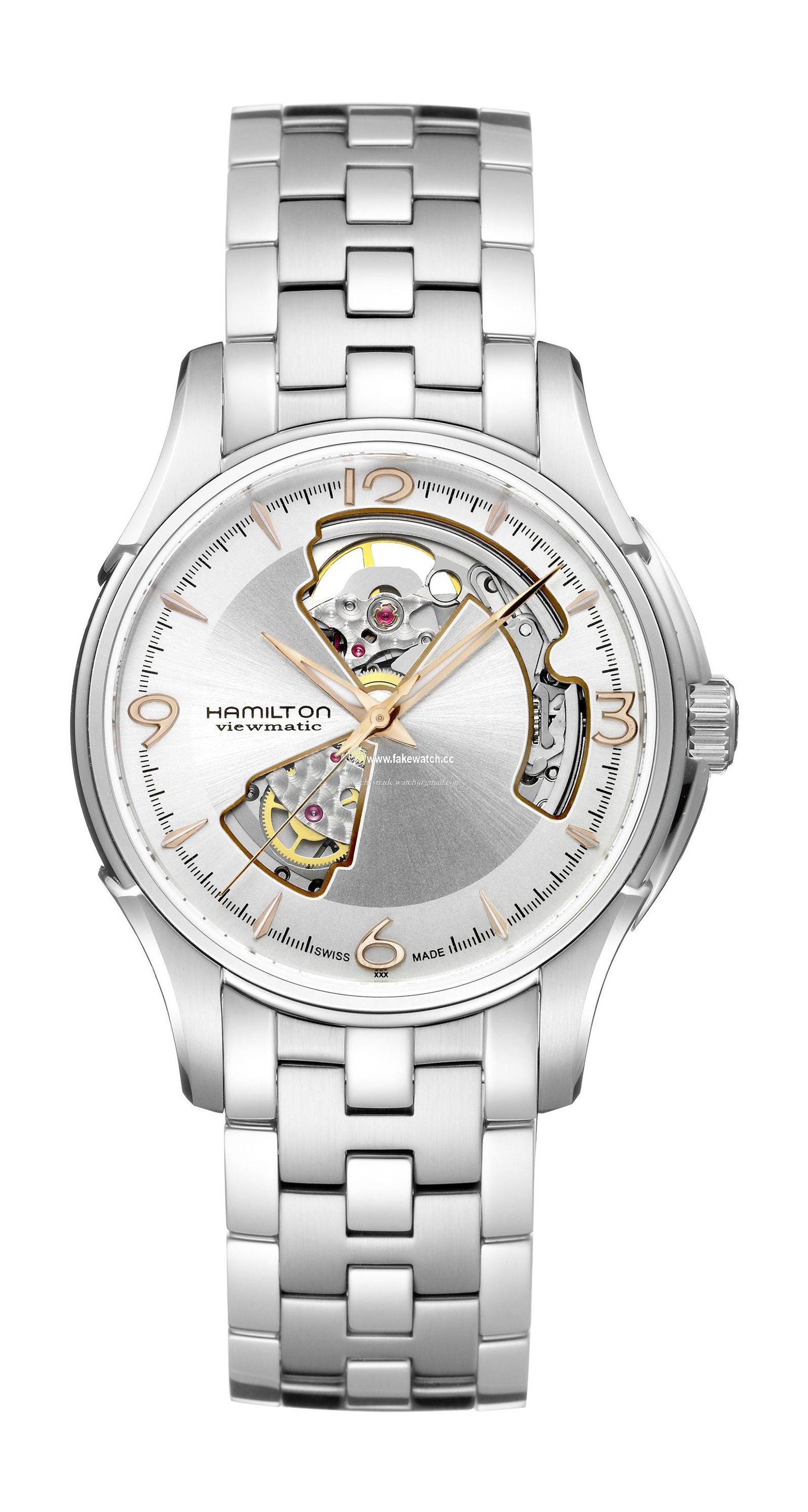Hamilton Jazzmaster Open Heart Auto 40mm H32565155