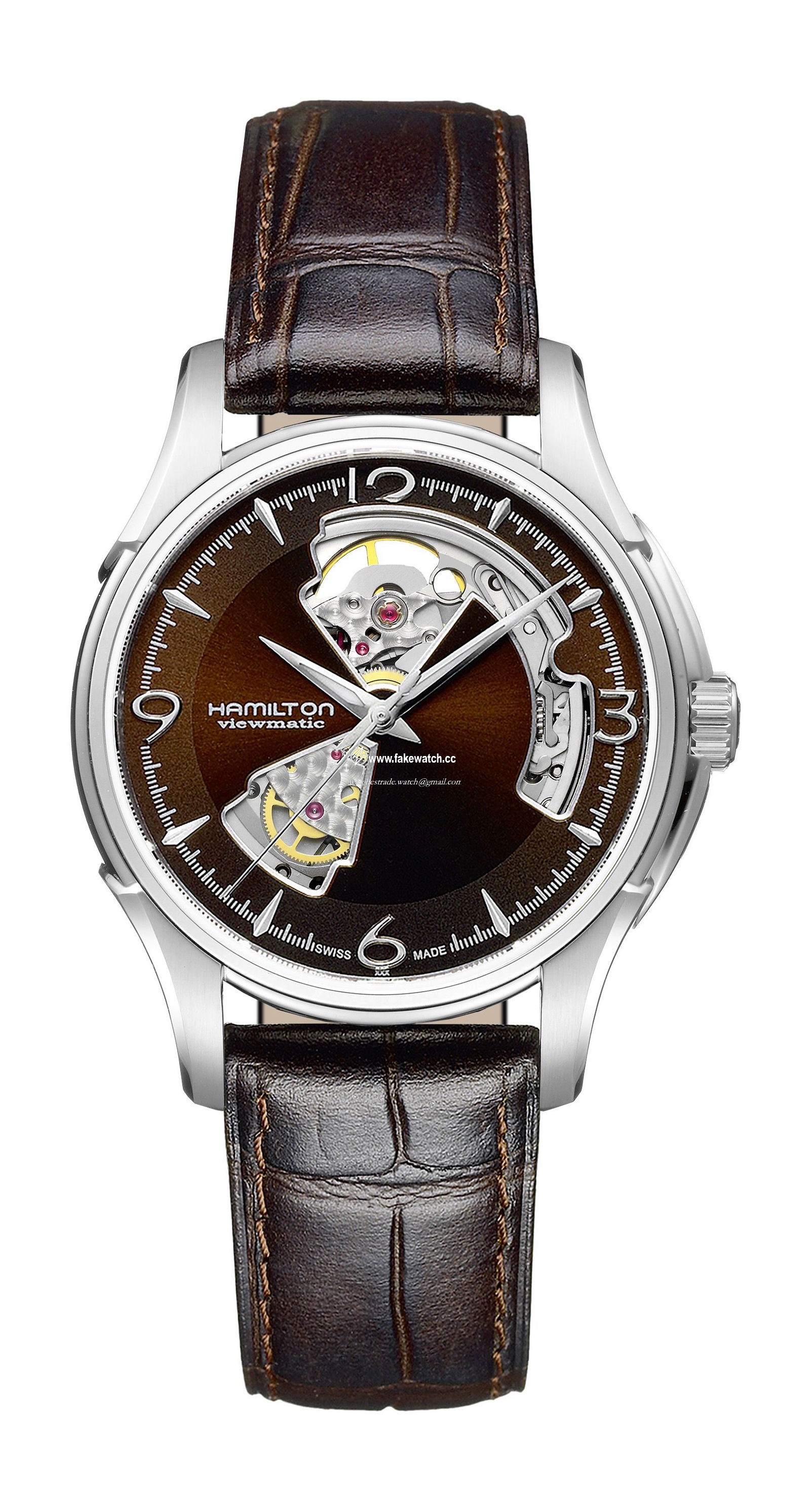 Hamilton Jazzmaster Open Heart Auto 40mm H32565595