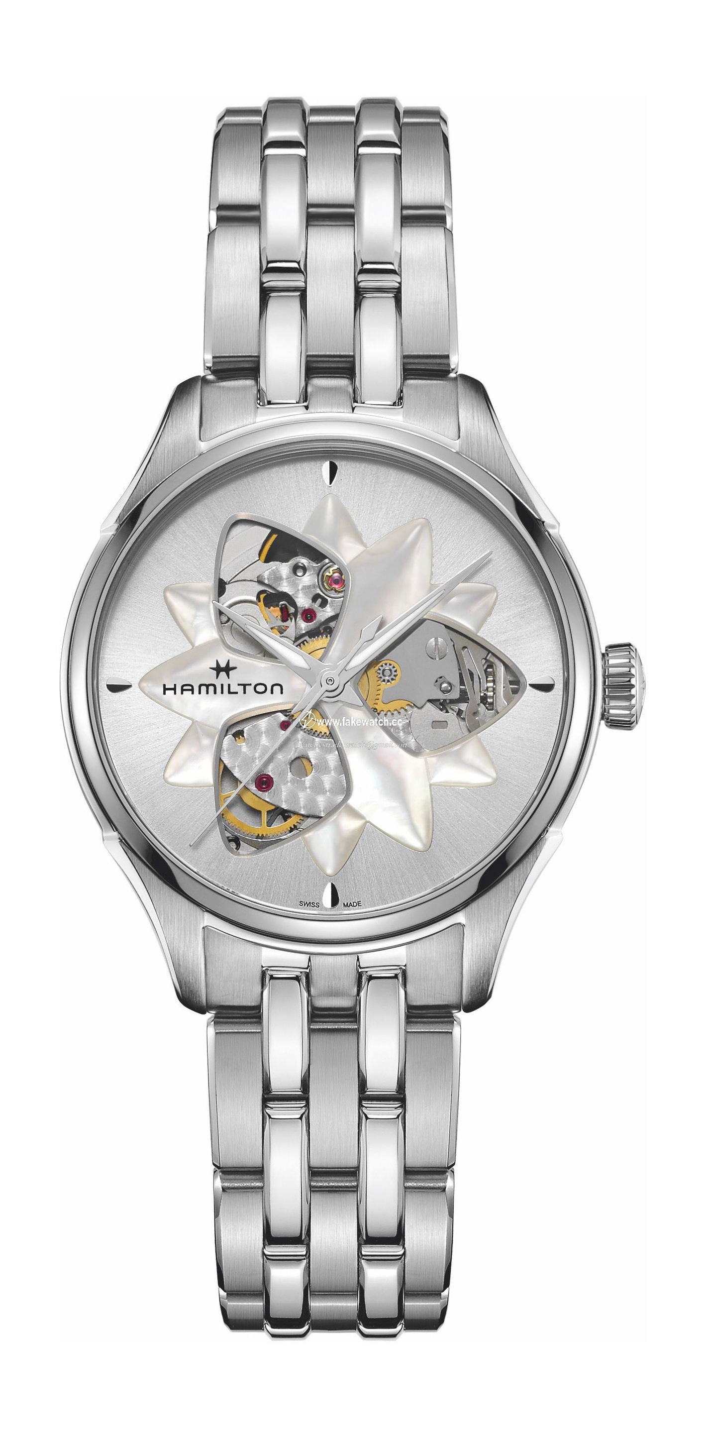 Hamilton Jazzmaster Open Heart Auto Lady H32115191