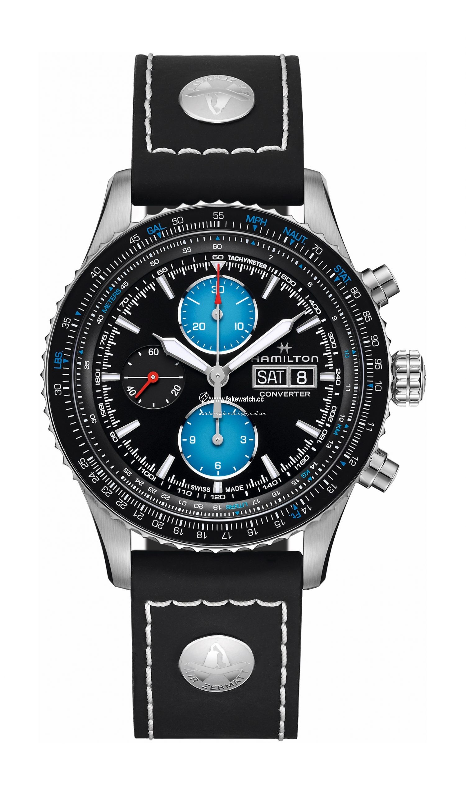 Hamilton Khaki Aviation Converter Auto Chrono H76706730