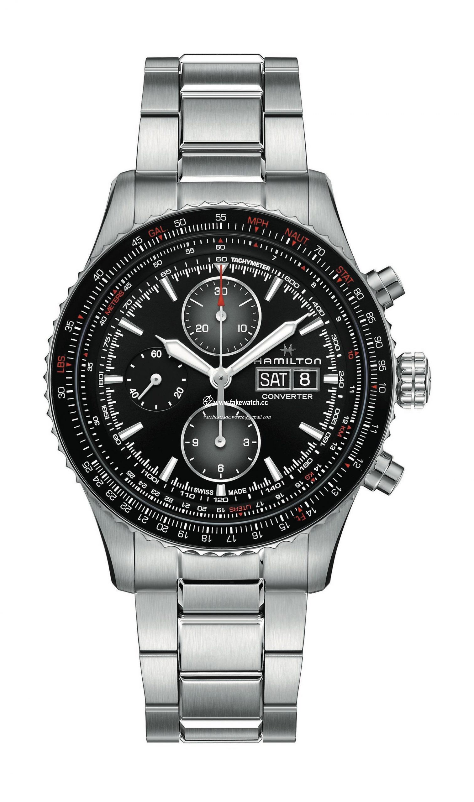 Hamilton Khaki Aviation Converter Auto Chrono H76726130