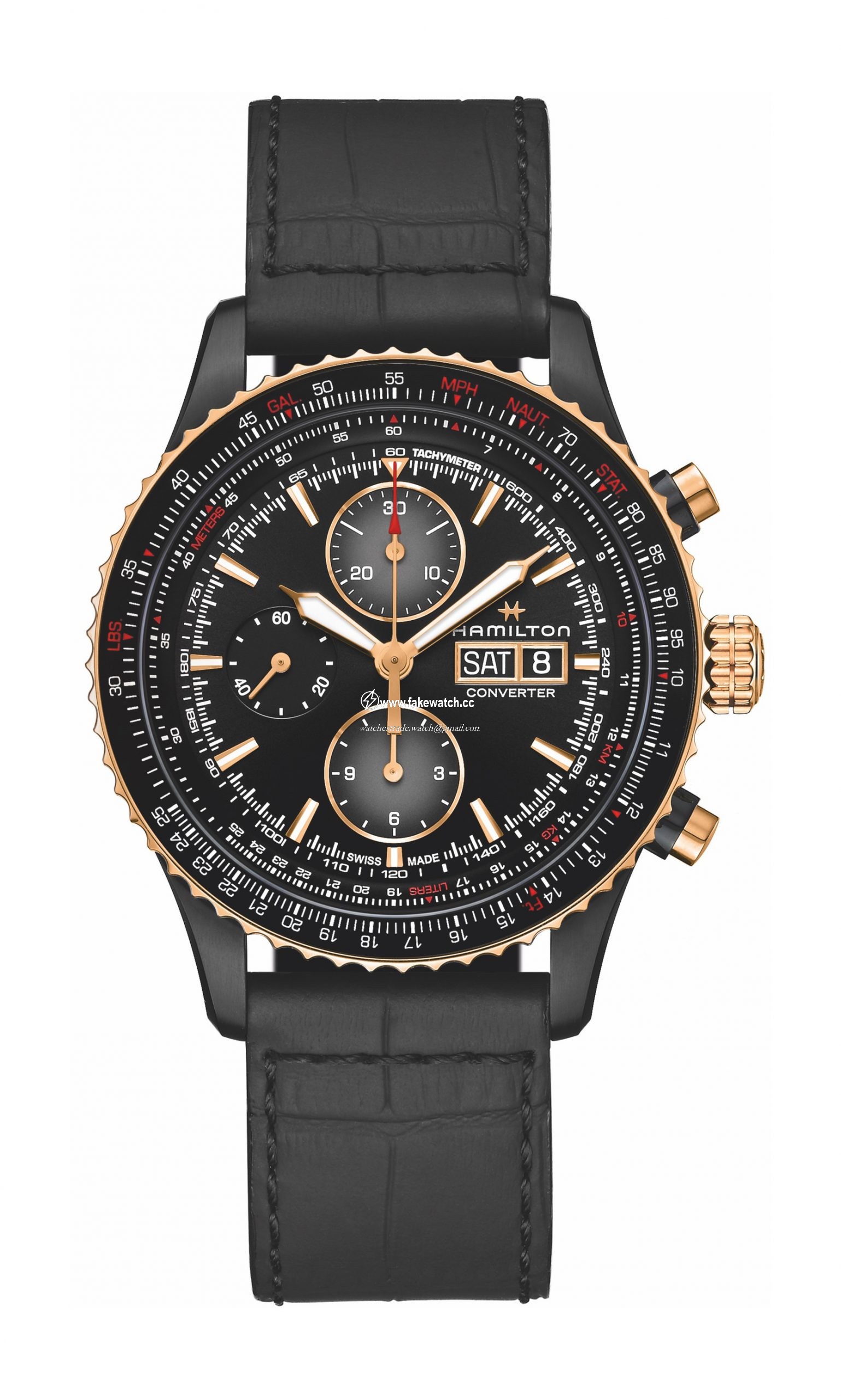 Hamilton Khaki Aviation Converter Auto Chrono H76736730
