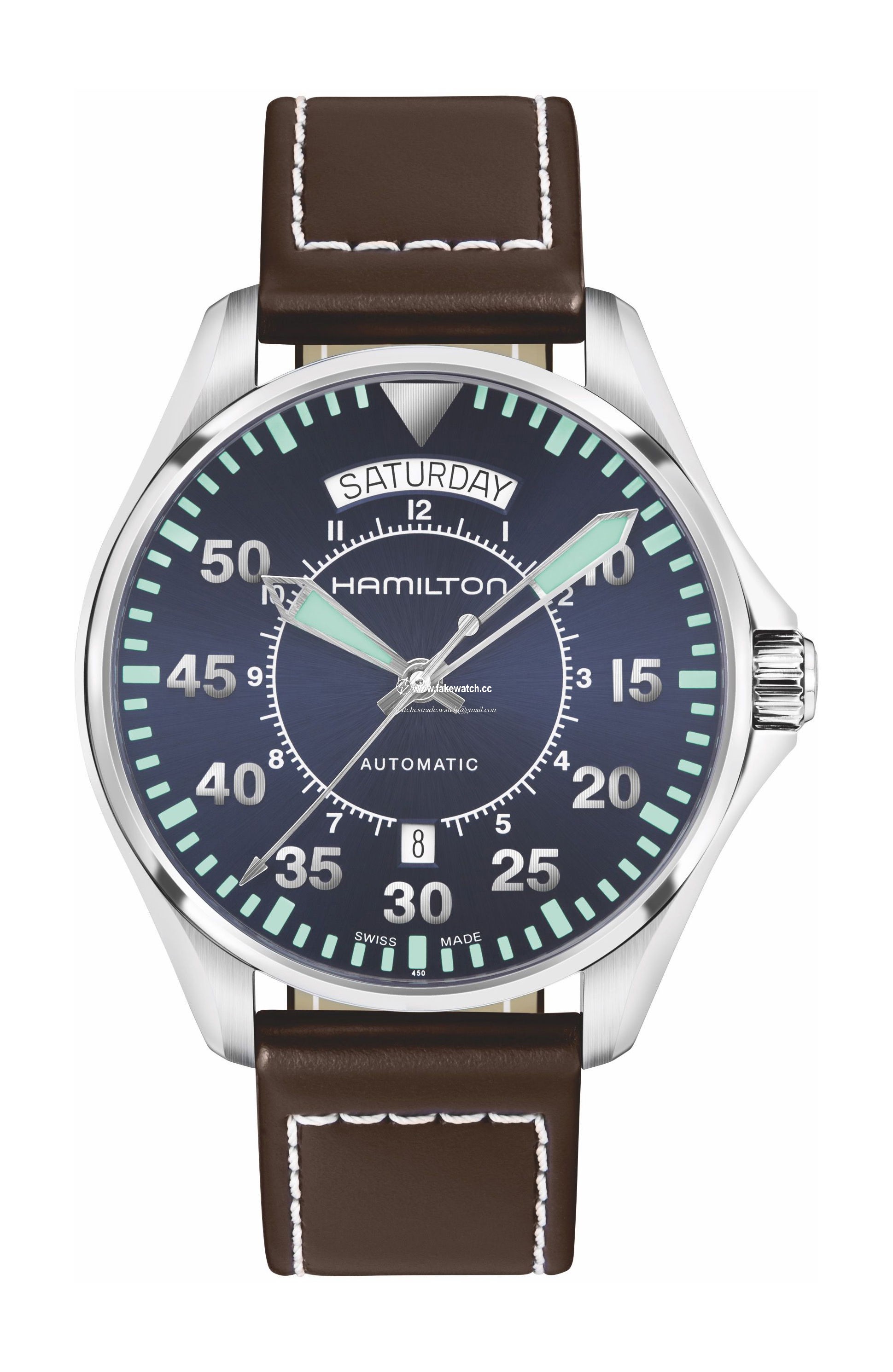 Hamilton Khaki Aviation Khaki Pilot Auto 42mm H64615545