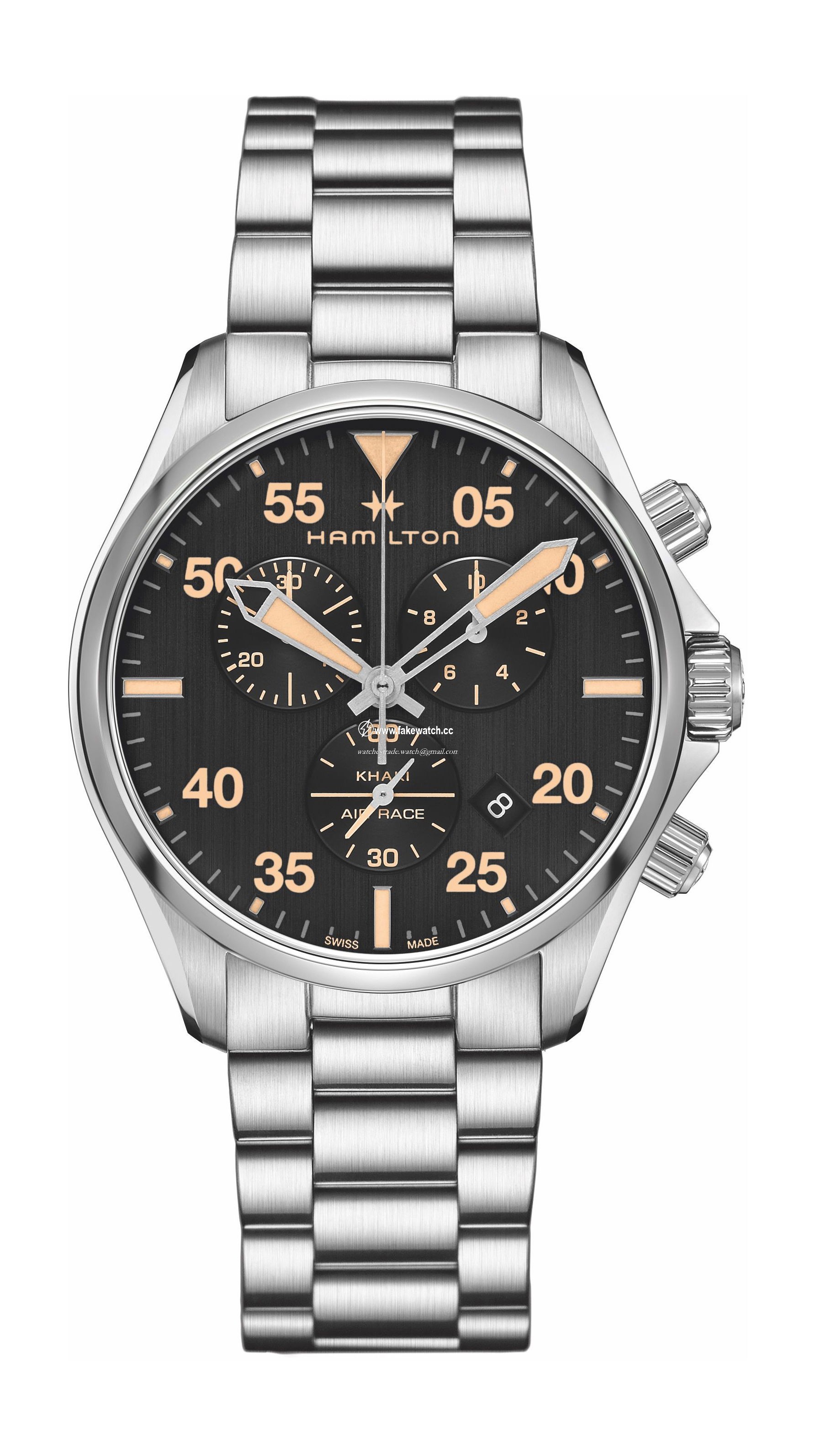 Hamilton Khaki Aviation Khaki Pilot? Chrono Quartz H76722131