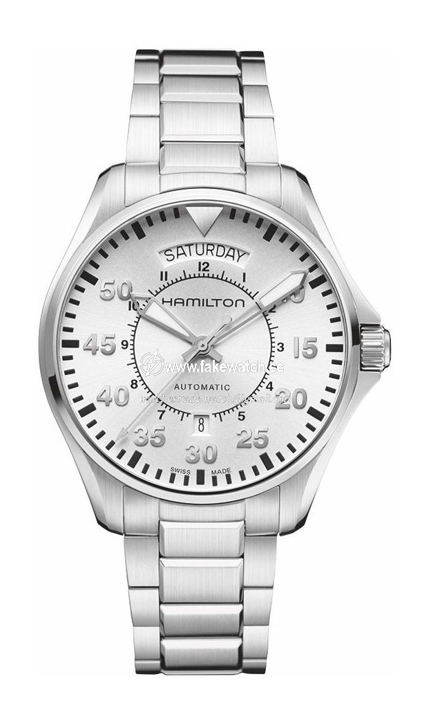 Hamilton Khaki Aviation Khaki Pilot Day Date Auto H64615155