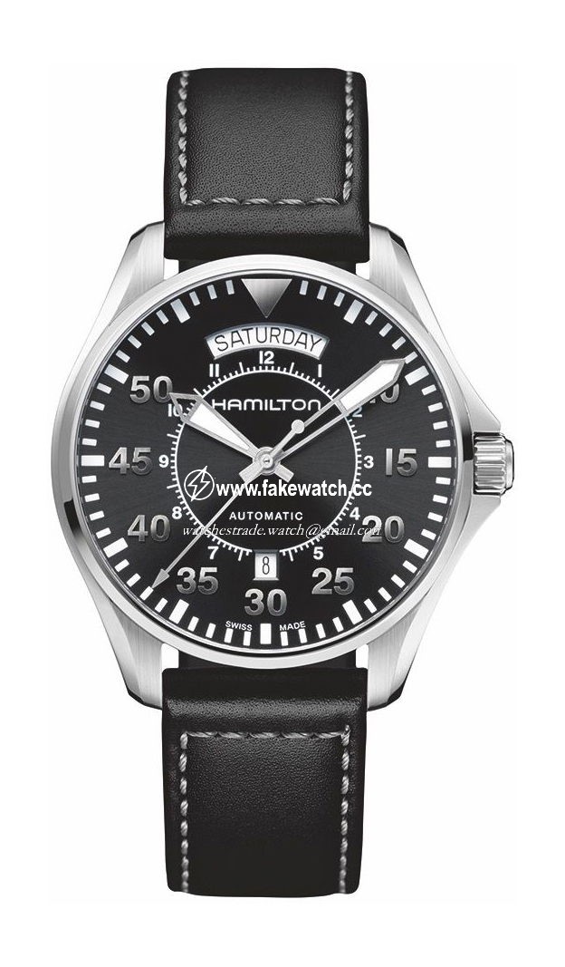 Hamilton Khaki Aviation Khaki Pilot Day Date Auto H64615735