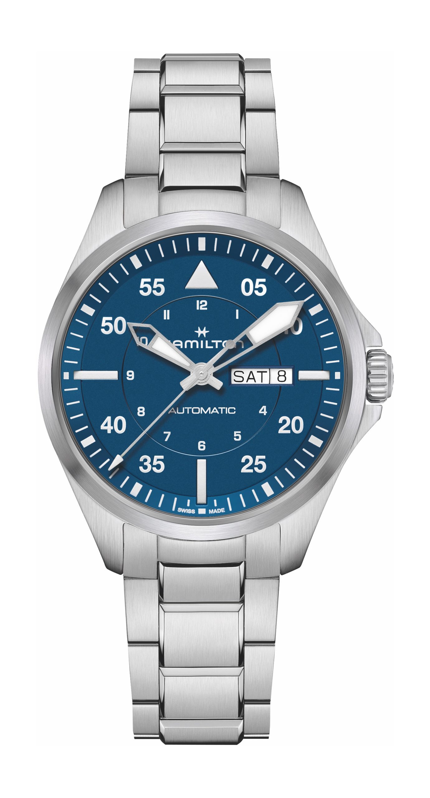 Hamilton Khaki Aviation Pilot Day-Date 42 H64635140