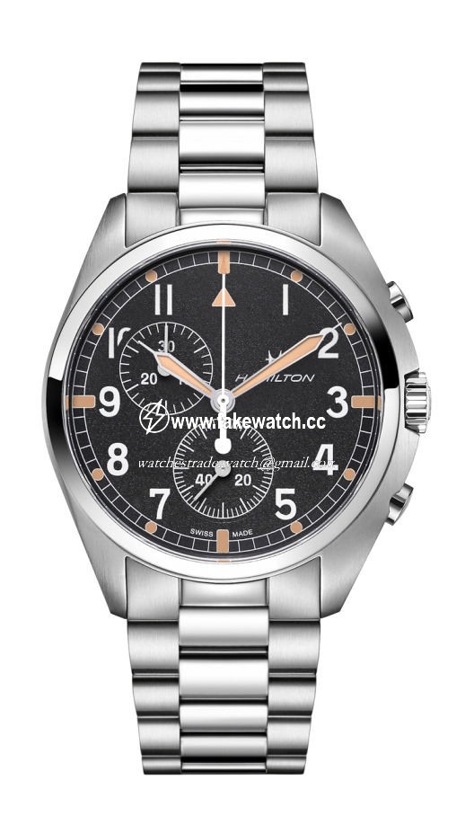 Hamilton Khaki Aviation Pilot Pioneer Chrono Quartz H76522131