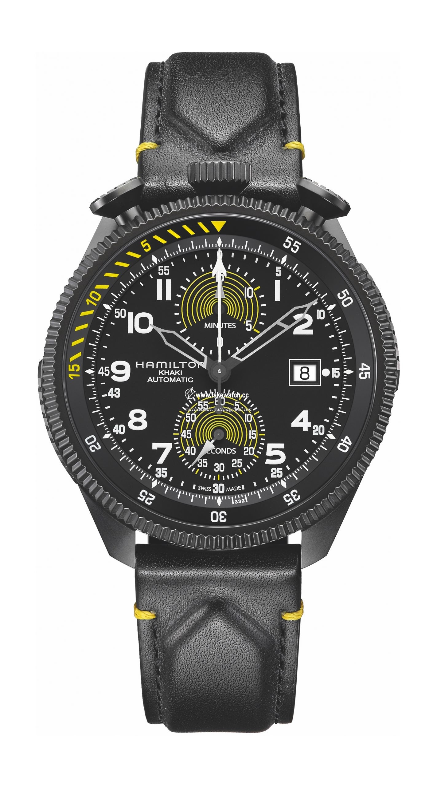 Hamilton Khaki Aviation Takeoff Auto Chrono – Dario Costa H76776733