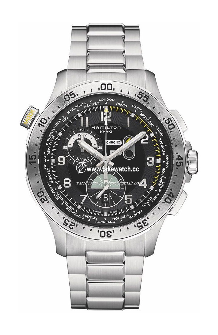 Hamilton Khaki? Aviation Worldtimer H76714135