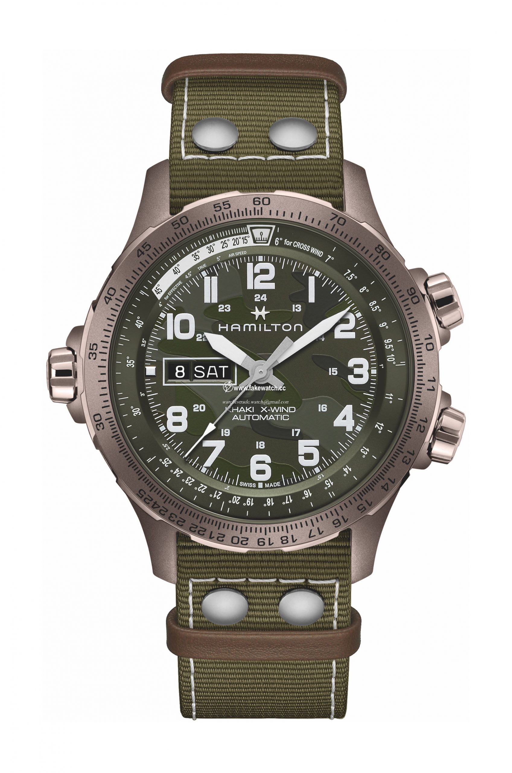 Hamilton Khaki Aviation X-Wind Day Date H77775960