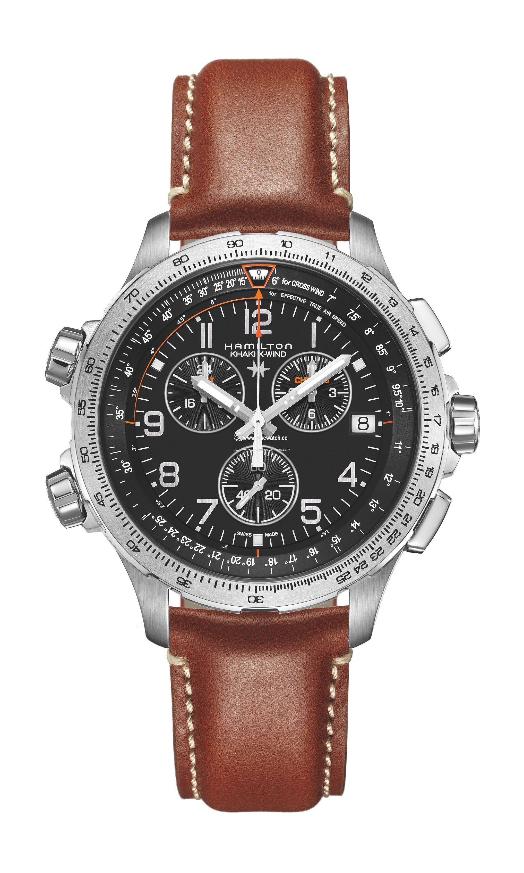 Hamilton Khaki Aviation X-Wind GMT Chrono Quartz H77912535