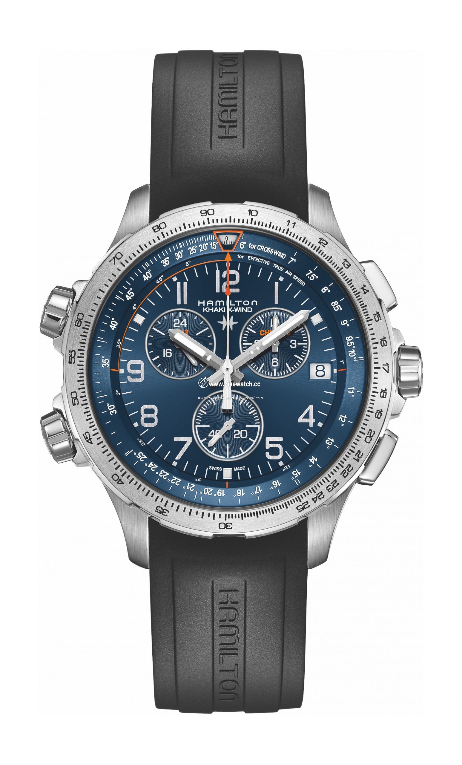Hamilton Khaki Aviation X-Wind GMT Chrono Quartz H77922341