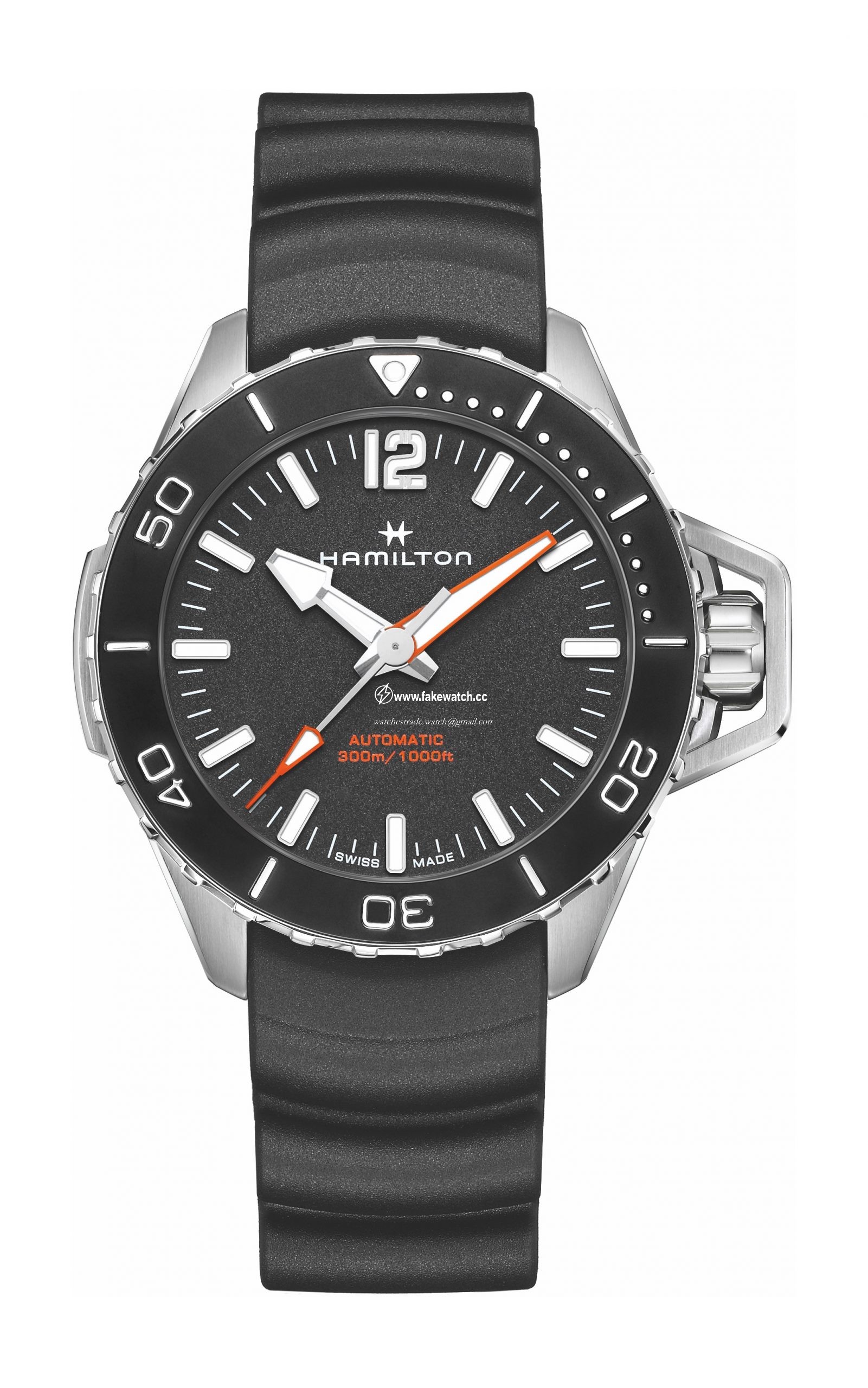 Hamilton Khaki Navy Frogman Auto 46mm H77825330