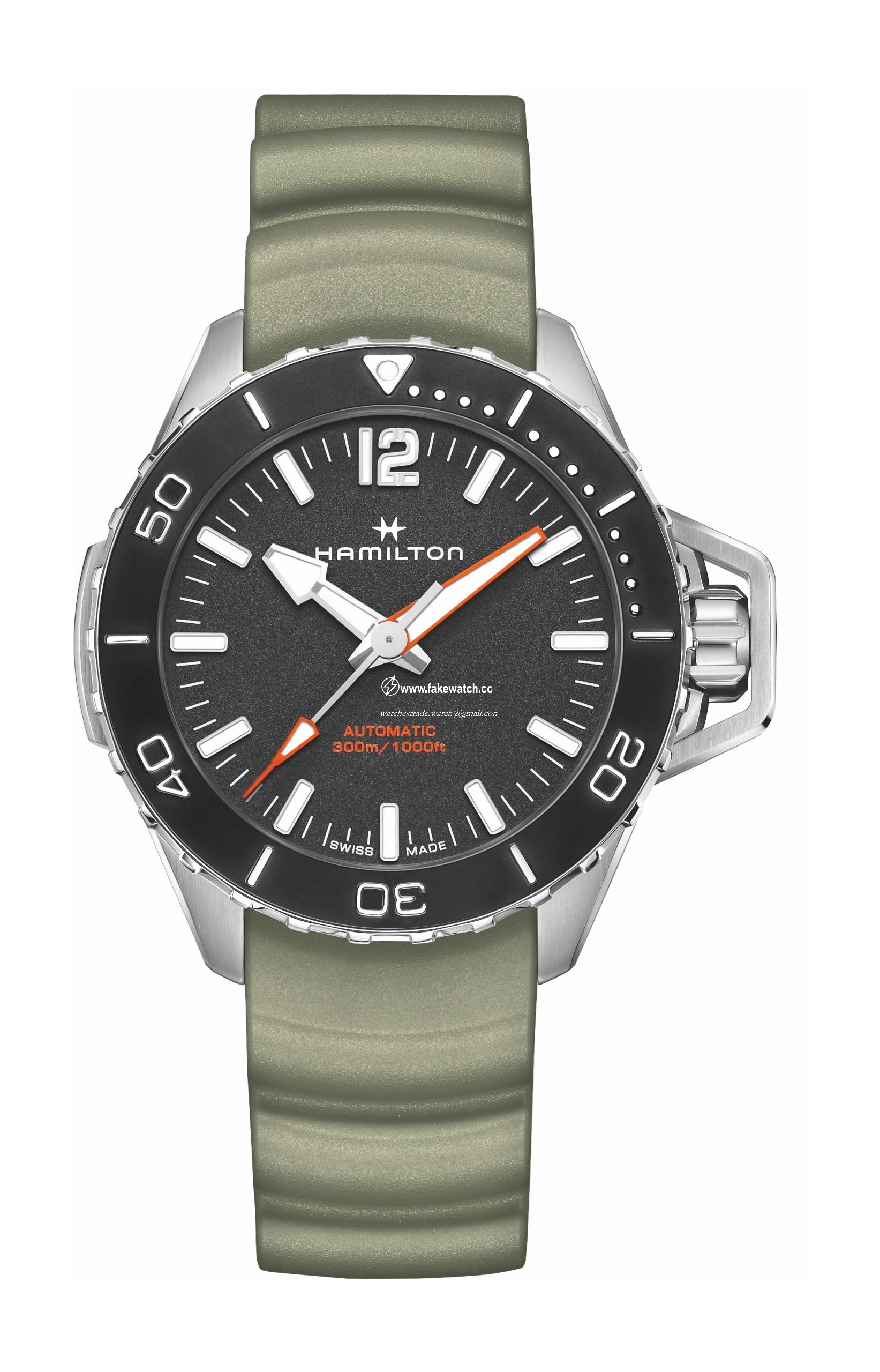 Hamilton Khaki Navy Frogman Auto 46mm H77825331