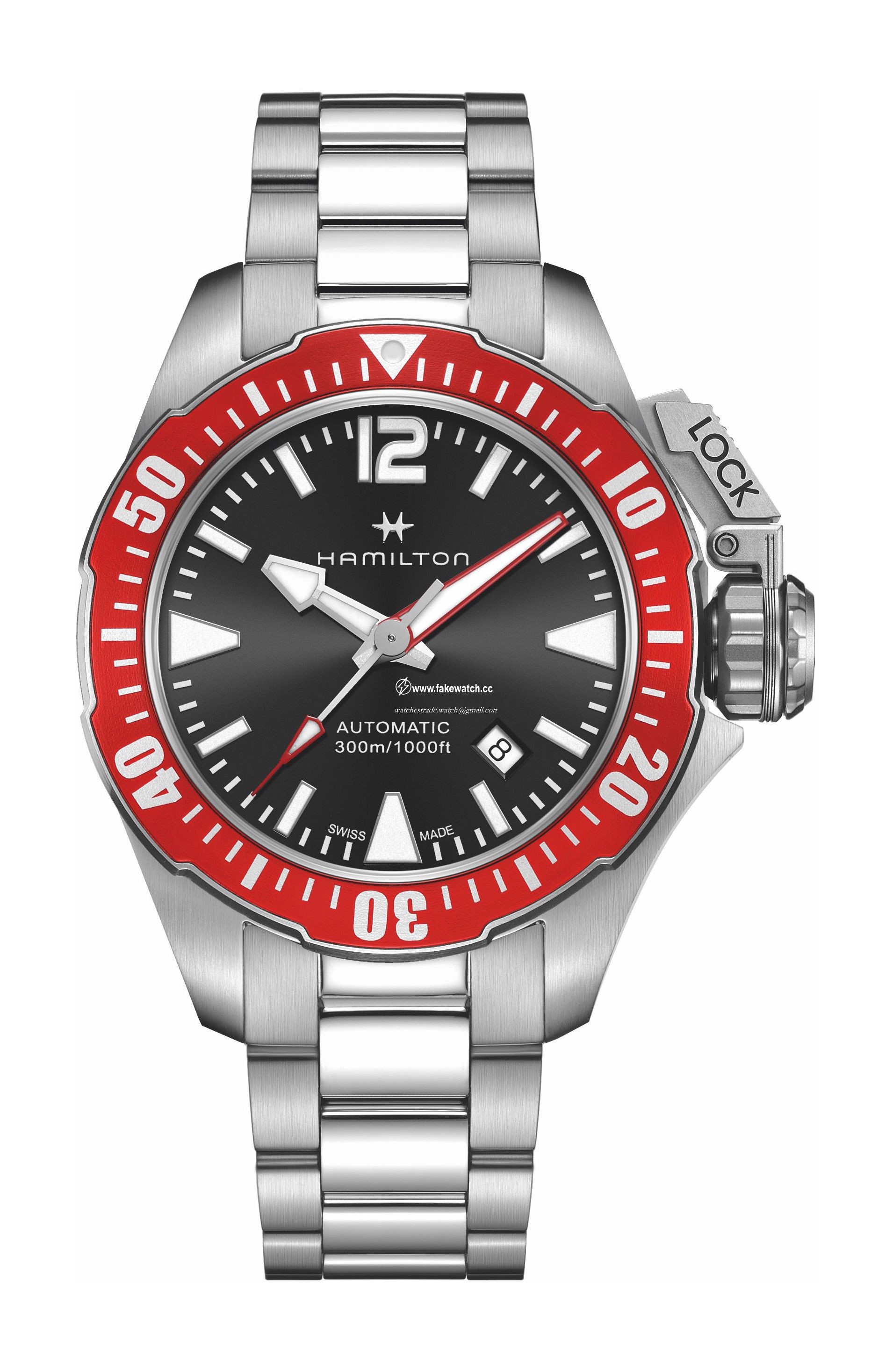 Hamilton Khaki Navy Frogman Auto H77725135