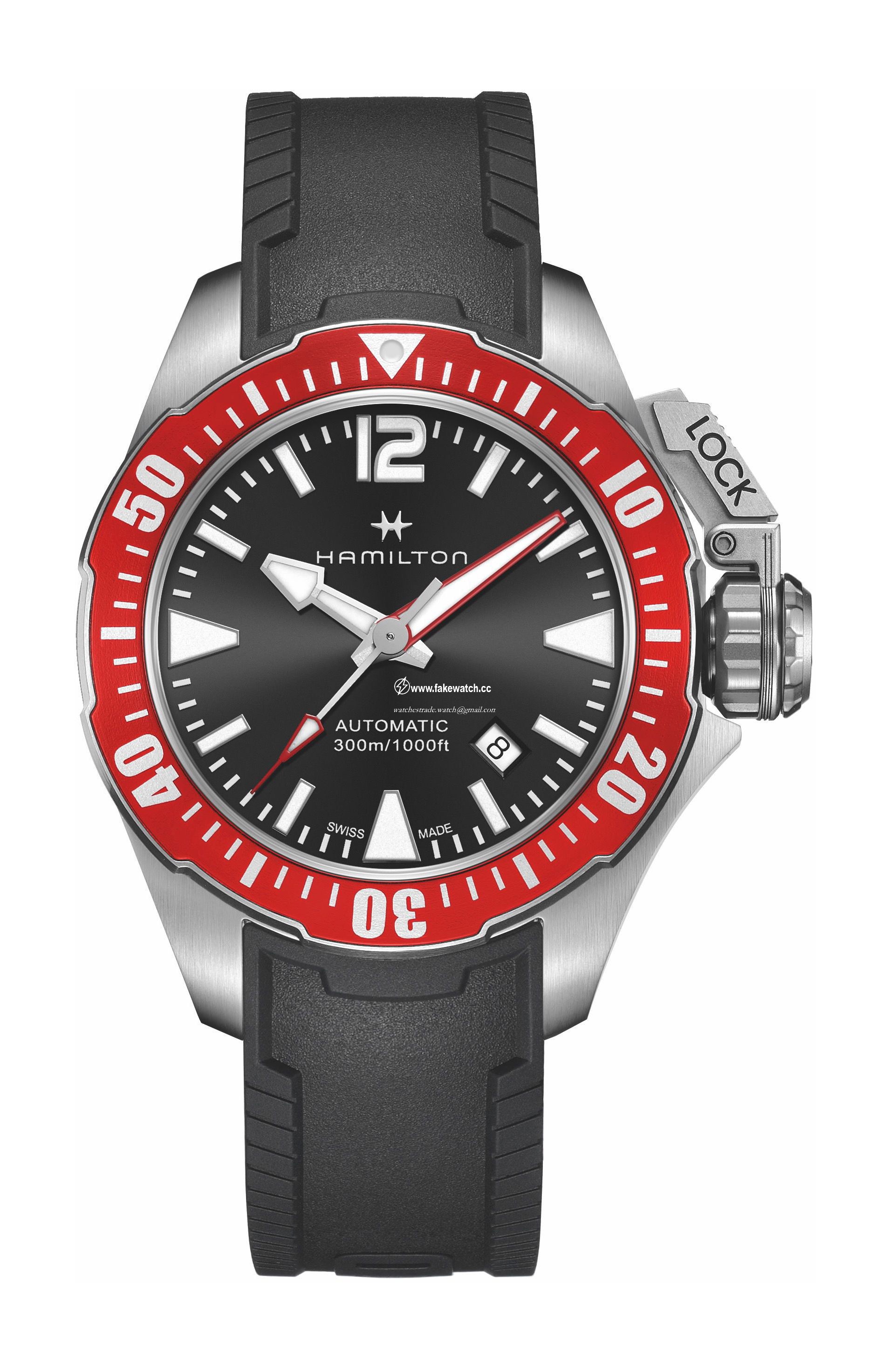 Hamilton Khaki Navy Frogman Auto H77725335