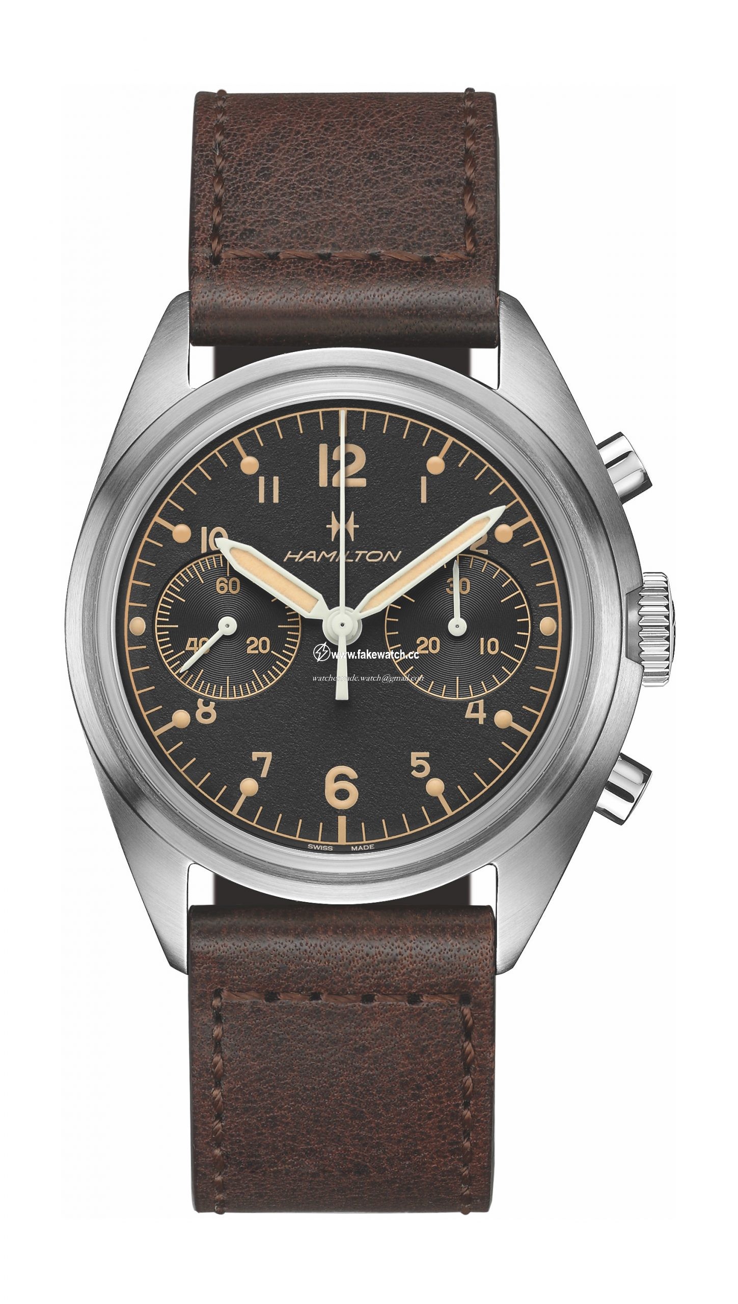 Hamilton Khaki Pilot Pioneer Mechanical Chronograph H76409530