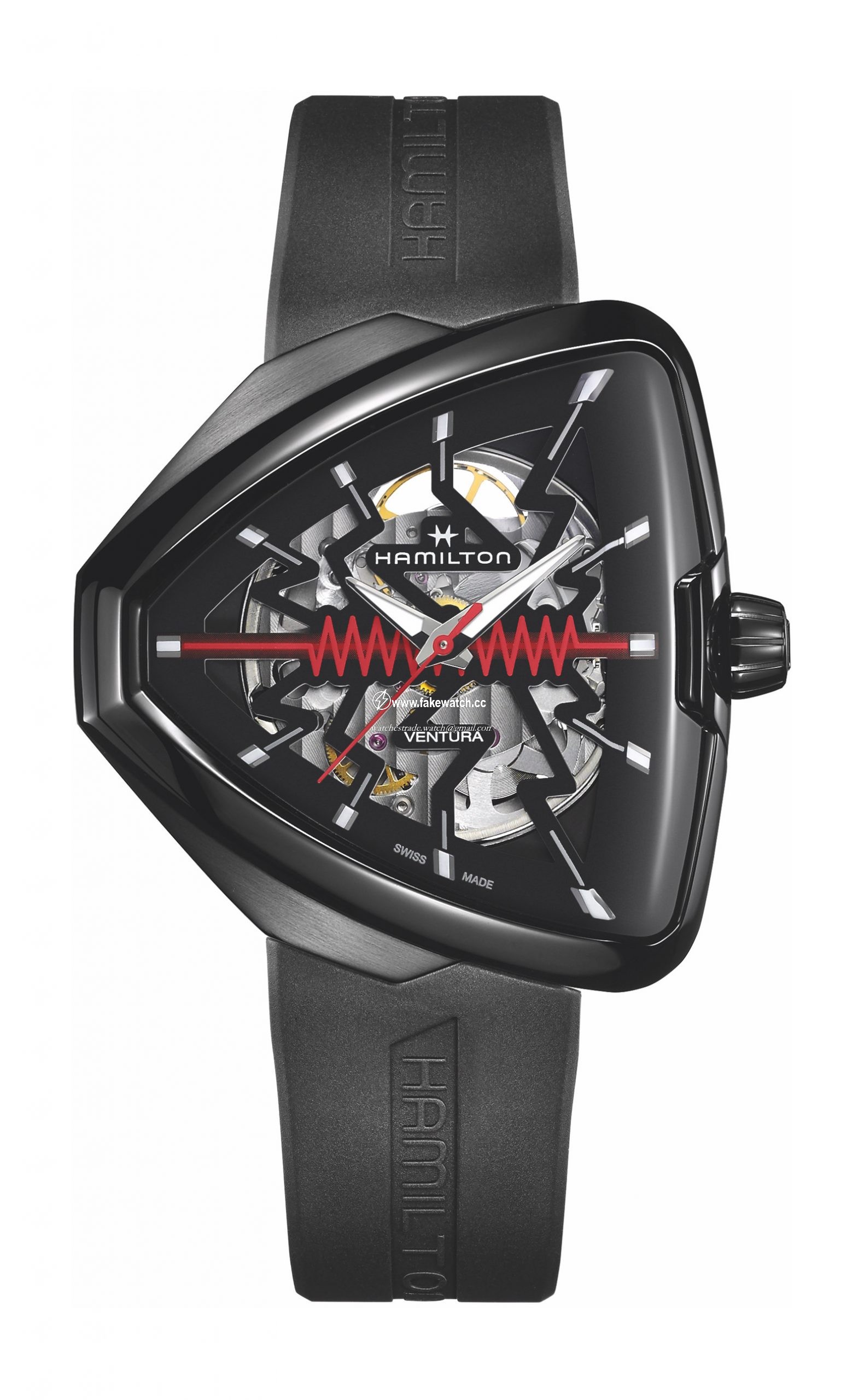 Hamilton Ventura Elvis80 Skeleton H24535331