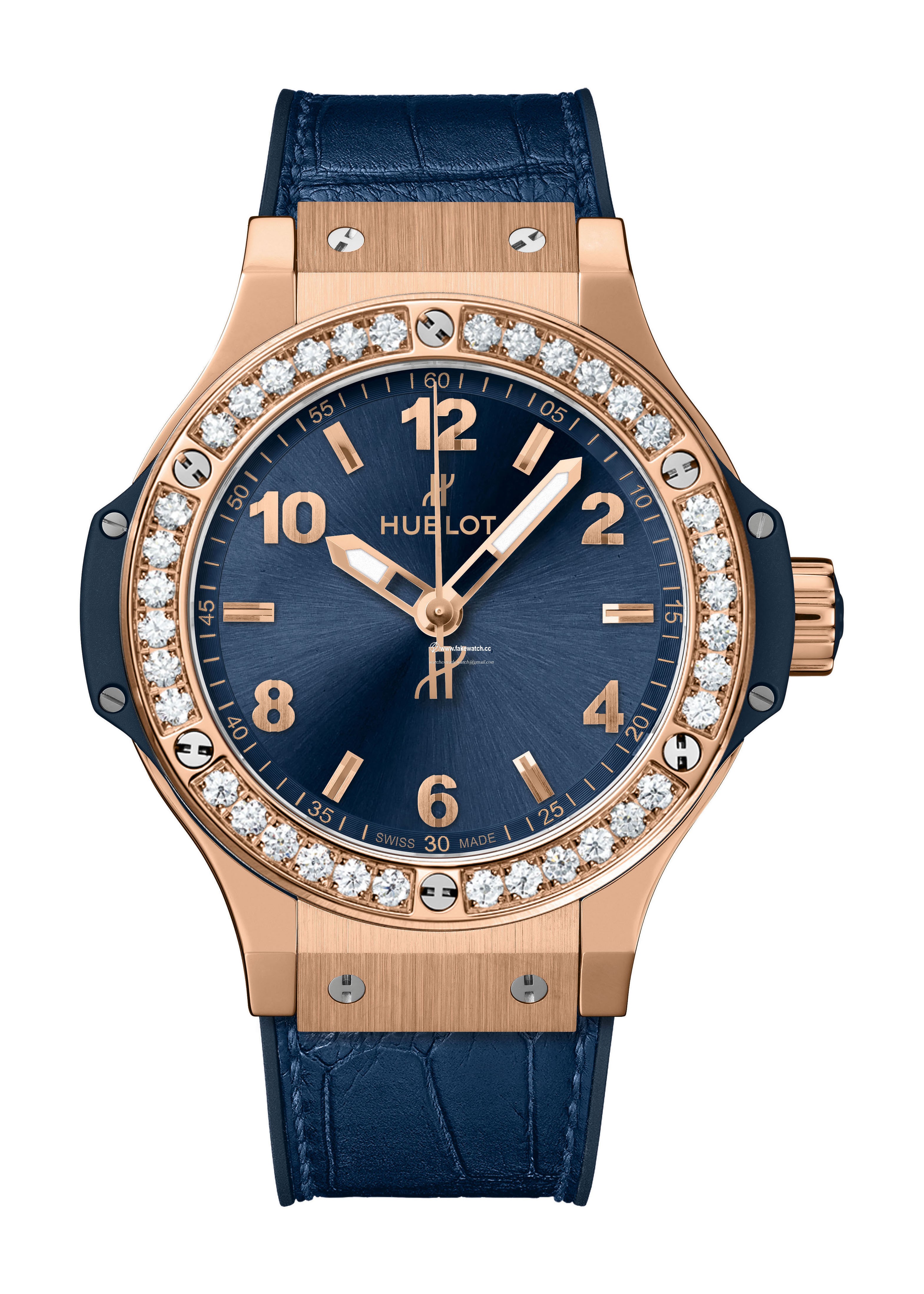 Hublot Big Bang Gold Blue Diamonds 361.PX.7180.LR.1204
