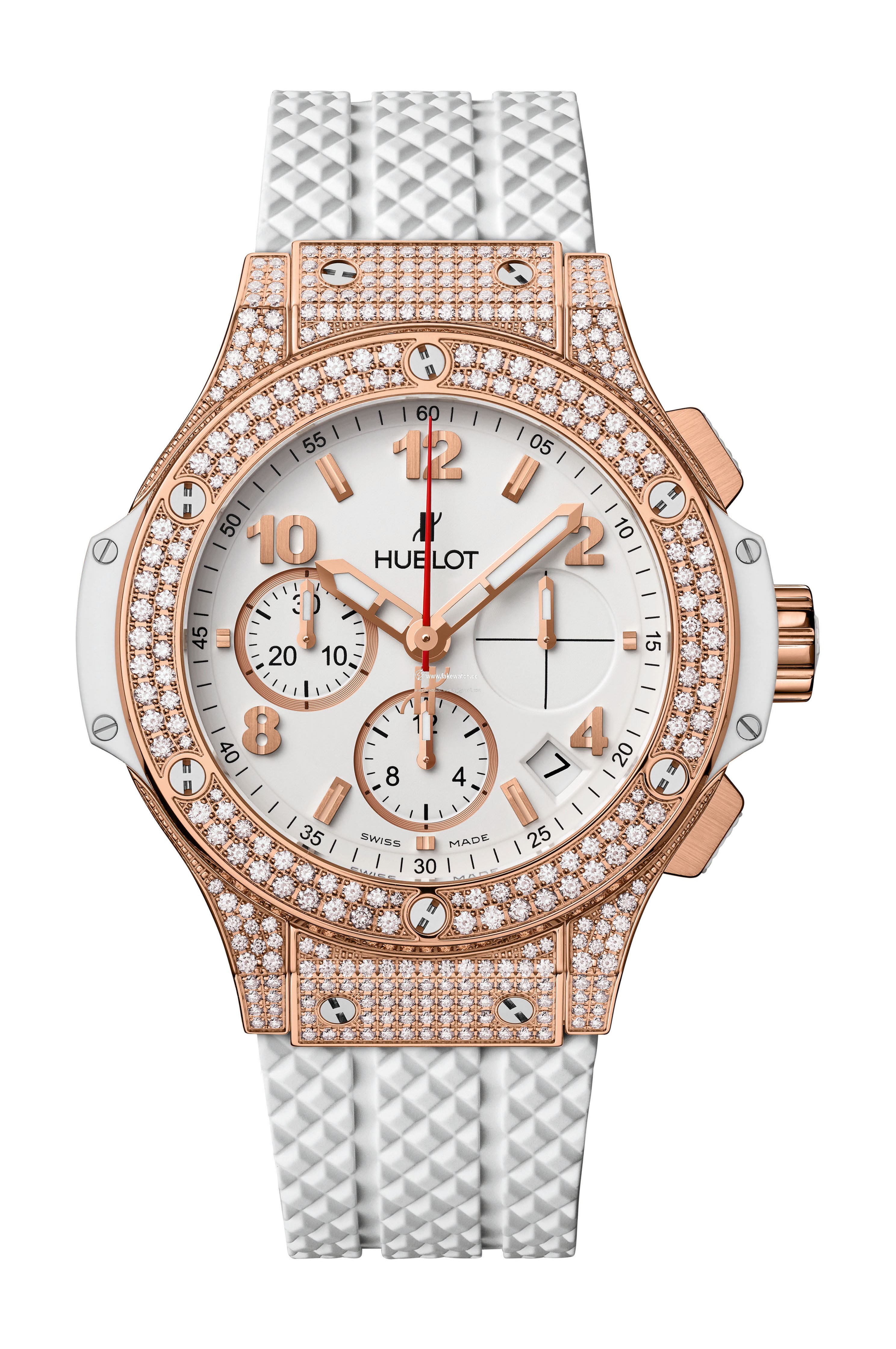 Hublot Big Bang Gold White Pave 341.PE.230.RW.174