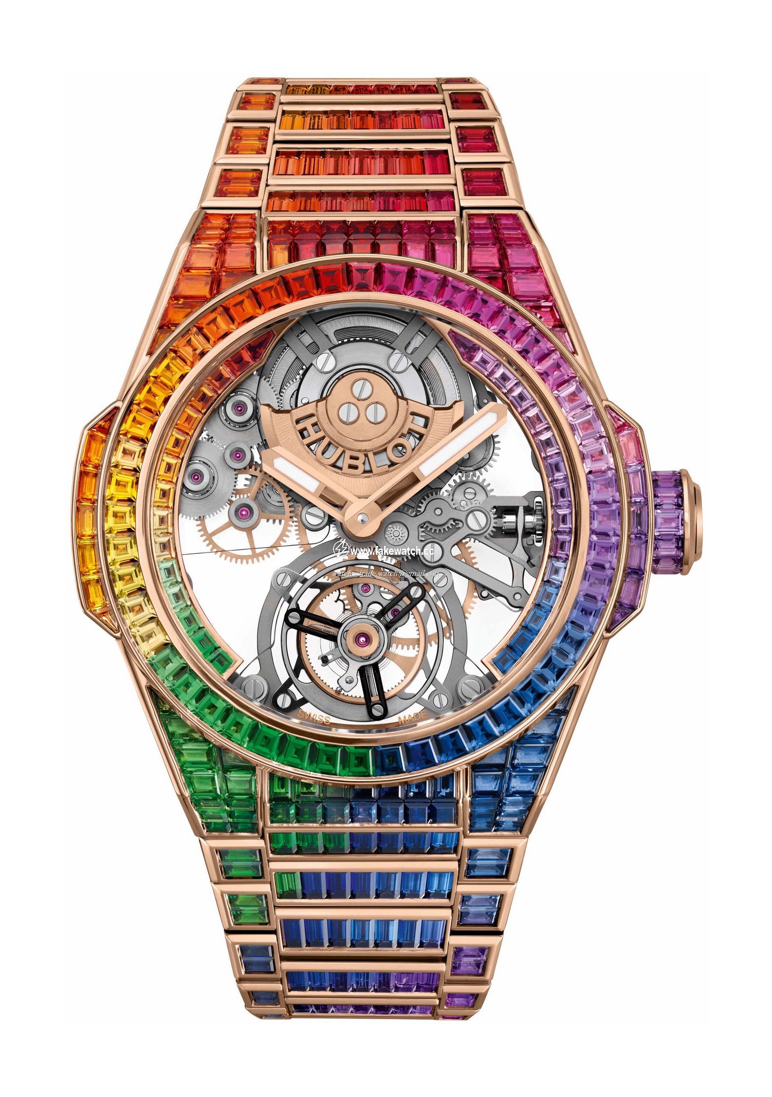 Hublot Big Bang Integral Tourbillon Rainbow 455.OX.9900.OX.9999