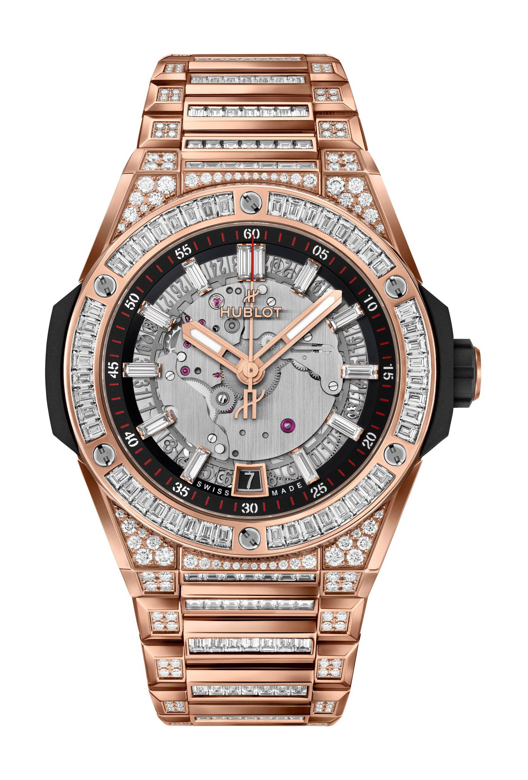 Hublot Big Bang Integrated Time Only King Gold Jewellery 456.OX.0180.OX.9804