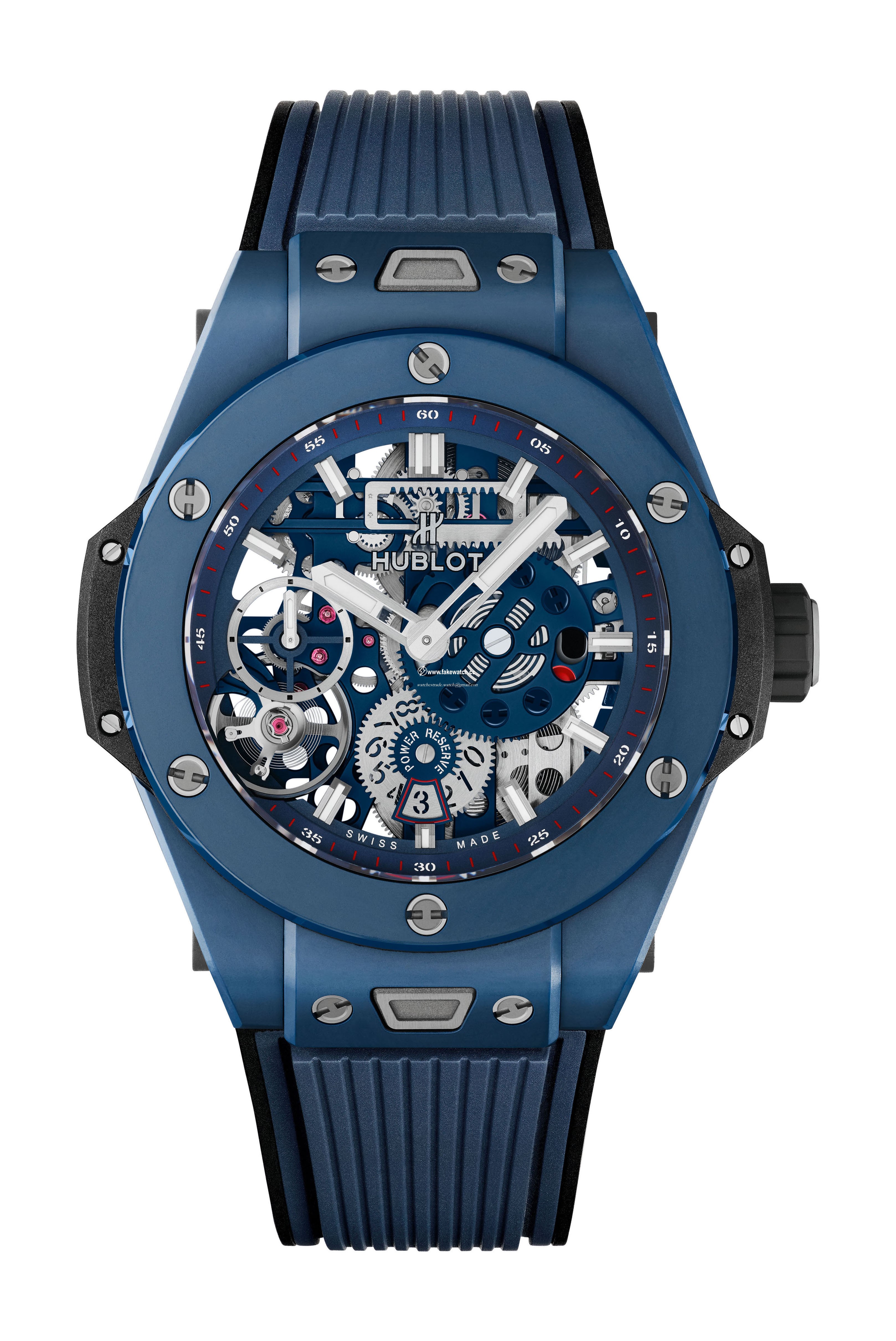 Hublot Big Bang MECA-10 Ceramic Blue 414.EX.5123.RX