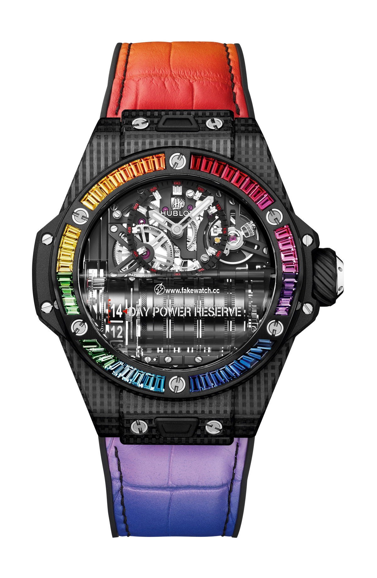 Hublot Big Bang MP-11 Power Reserve 14 Days 3D Carbon Rainbow 911.QD.0123.LR.4099