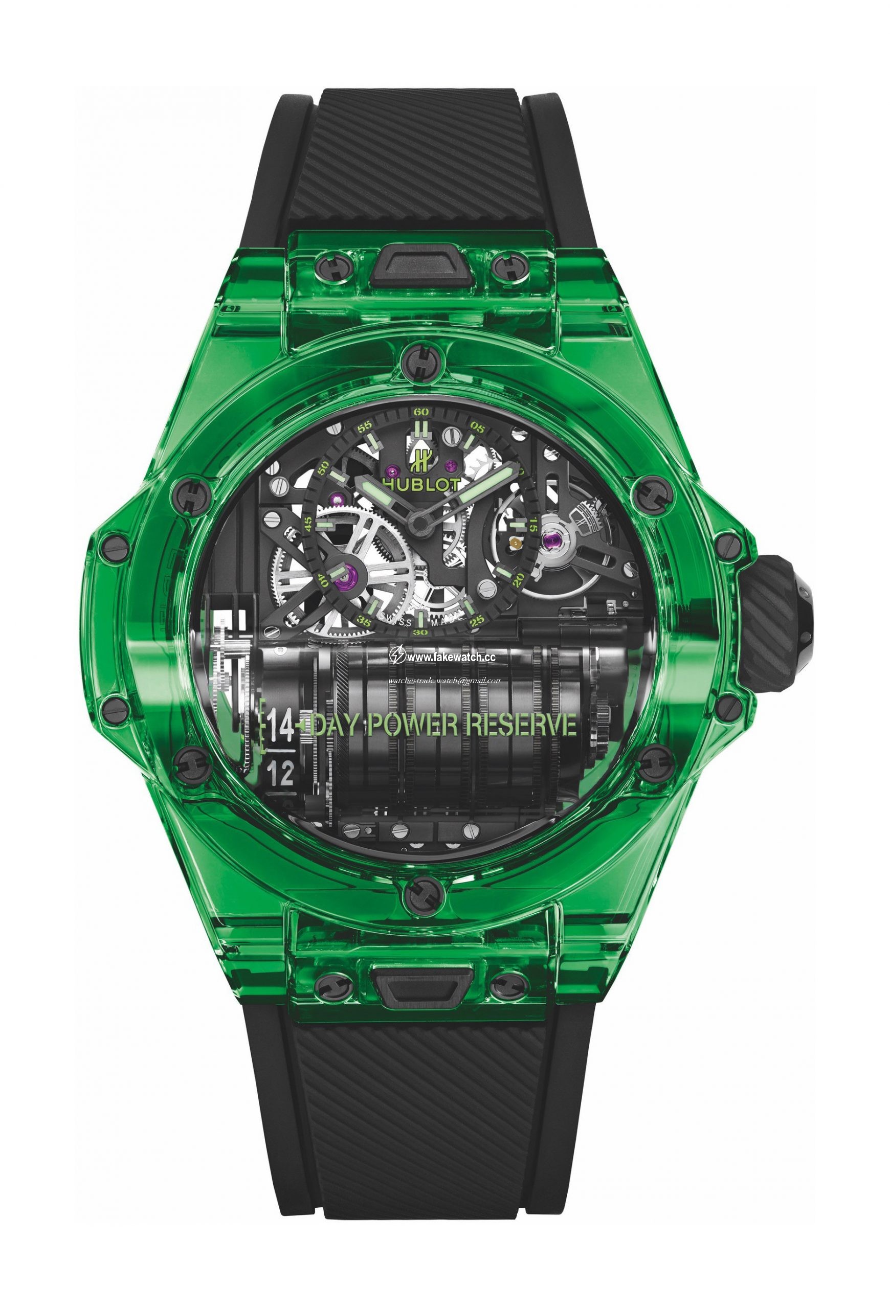 Hublot Big Bang MP-11 Power reserve 14 Days Green Saxem 911.JG.0129.RX