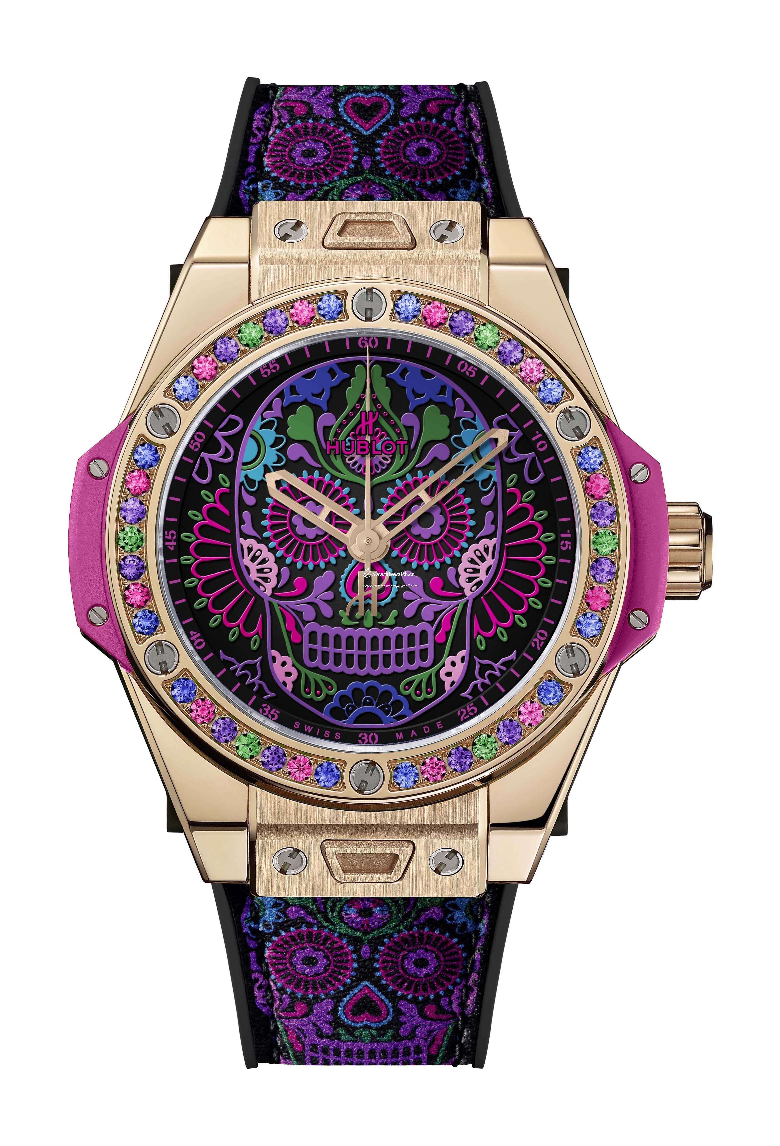 Hublot Big Bang One Click Calavera Catrina King Gold 465.OX.1190.VR.1299.MEX18
