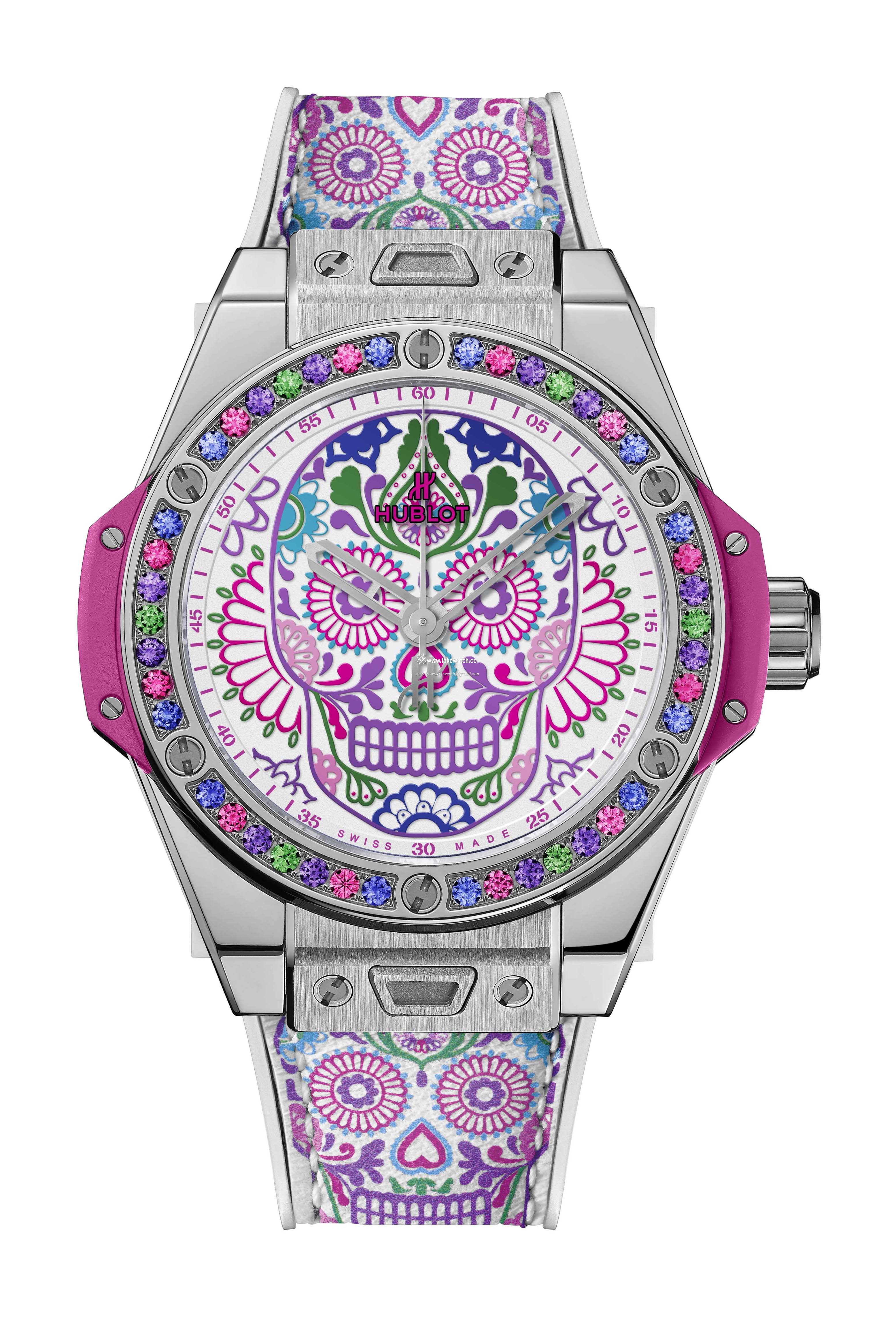 Hublot Big Bang One Click Calavera Catrina Steel 465.SX.2090.VR.1299.MEX18