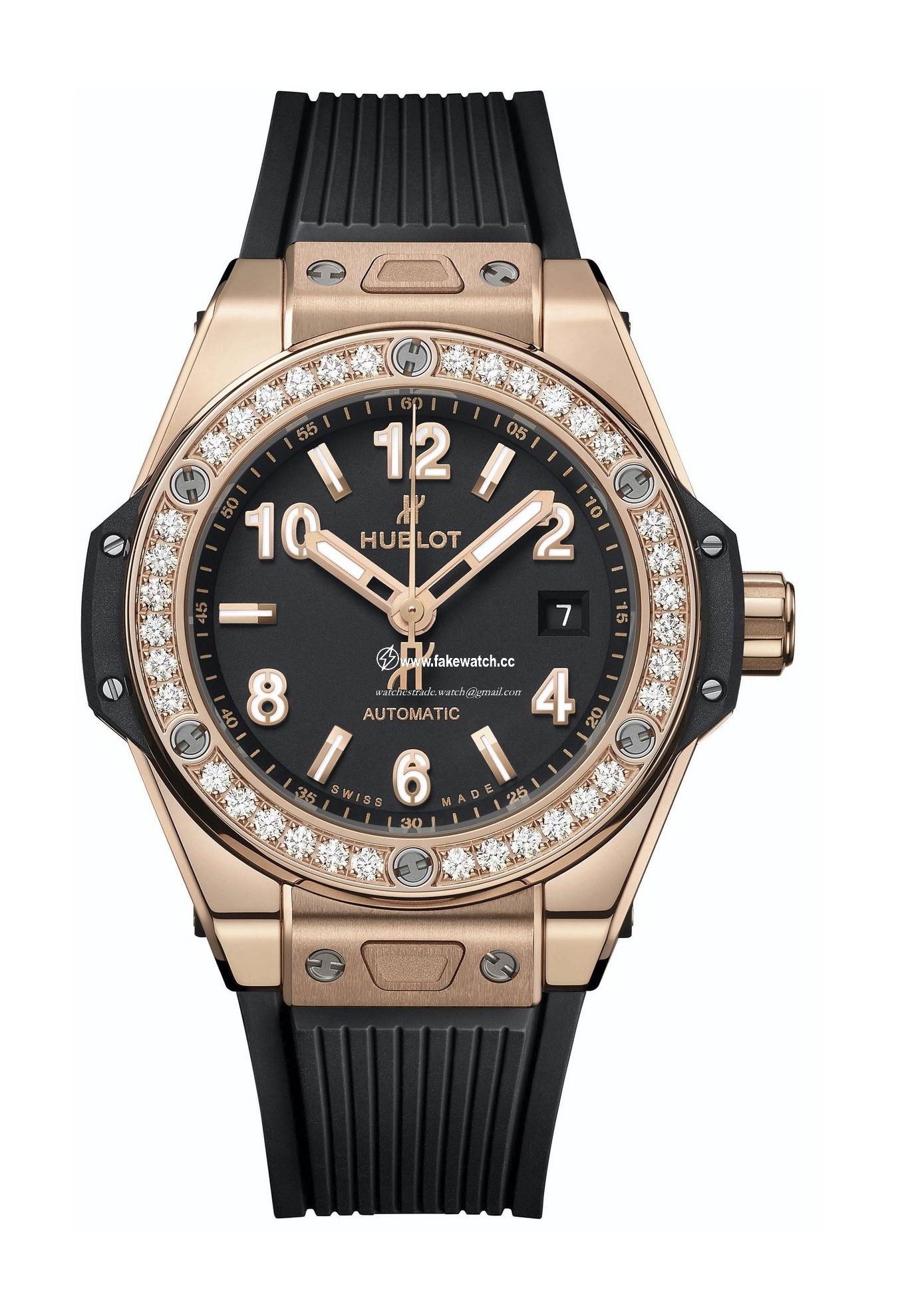 Hublot Big Bang One Click King Gold Diamond 33mm 485.OX.1180.RX.1204