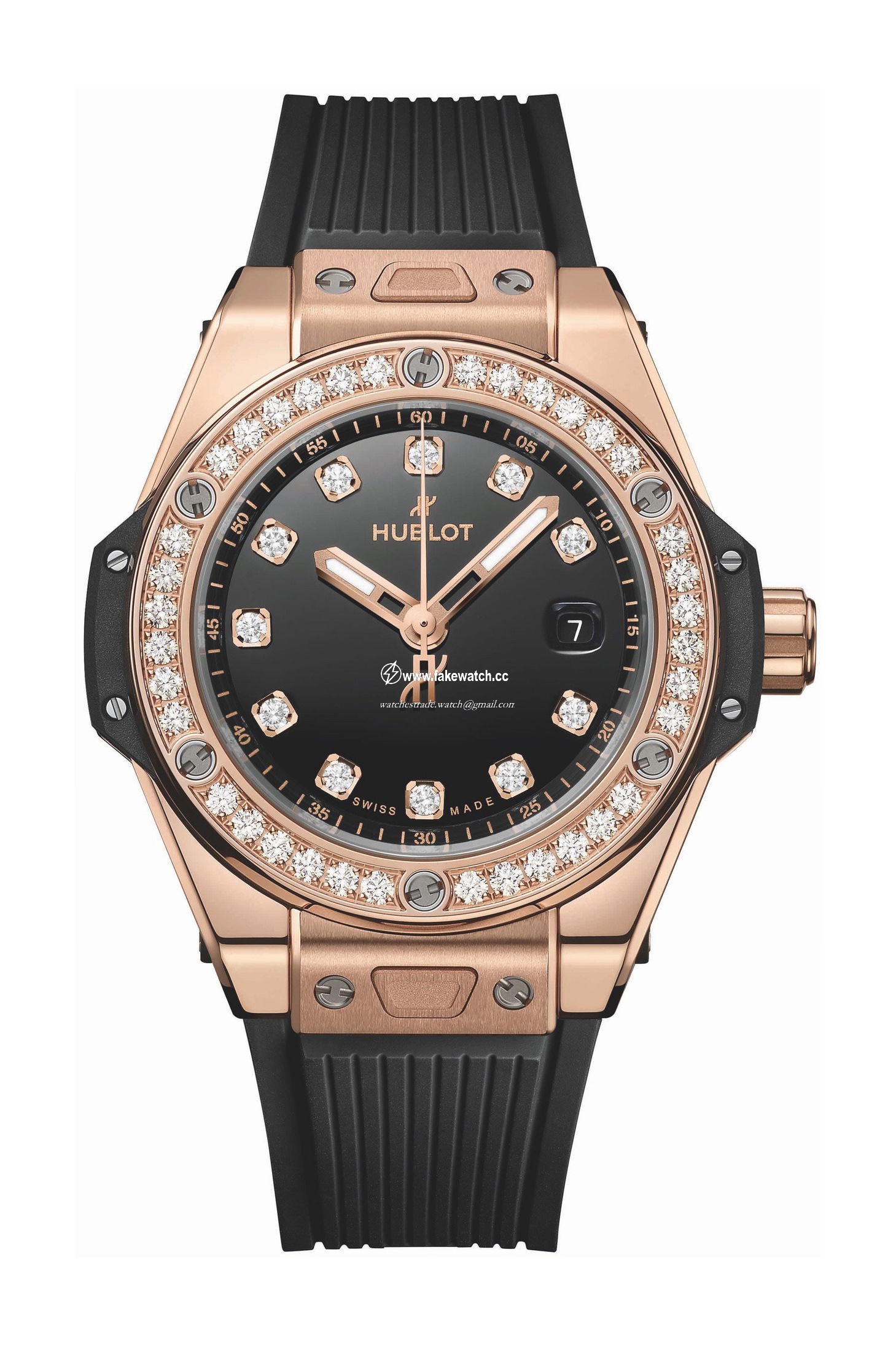 Hublot Big Bang One Click King Gold Diamonds 485.0X.1280.RX.1204