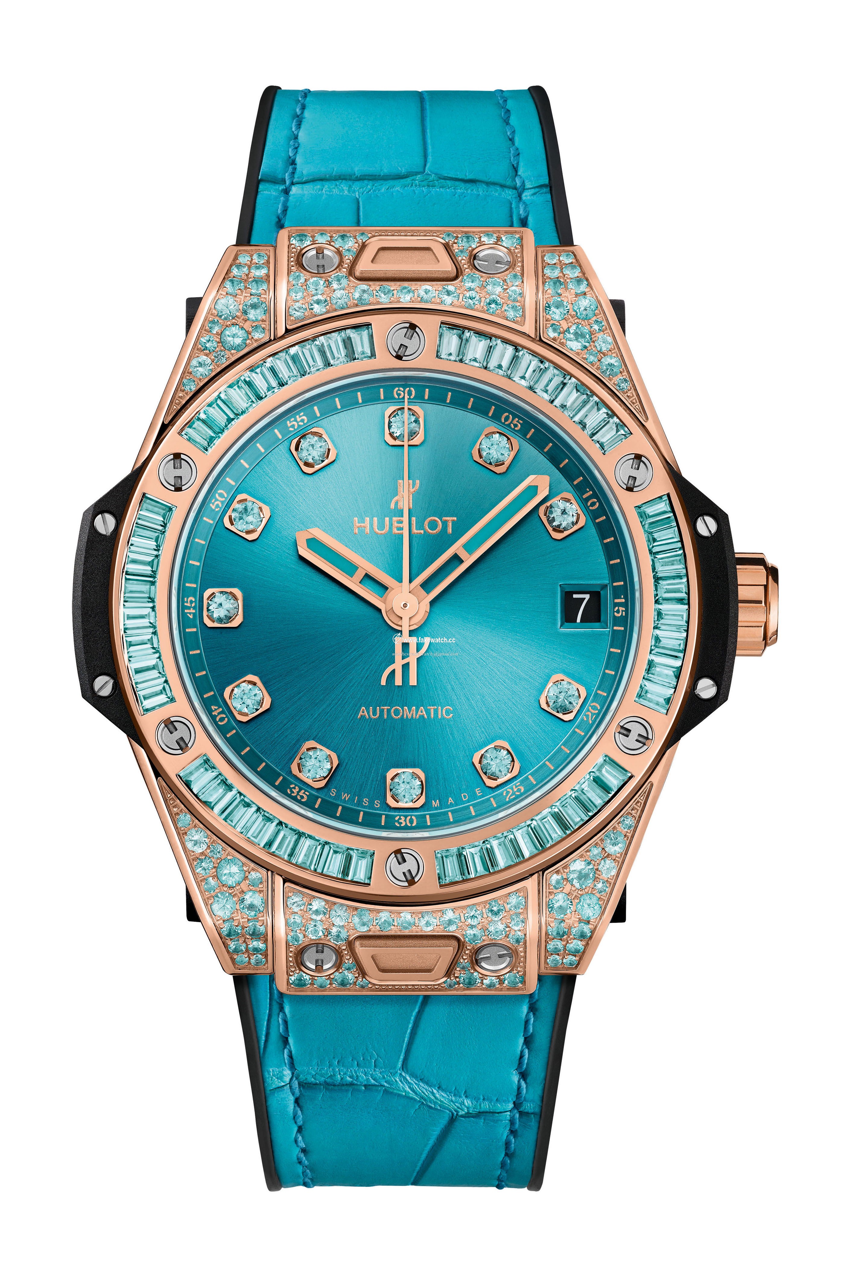 Hublot Big Bang One Click King Gold Paraiba 465.OX.898T.LR.0919
