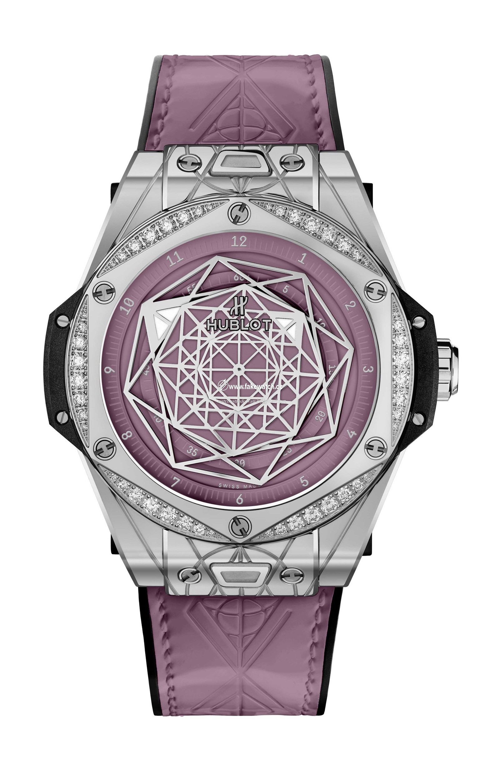 Hublot Big Bang One Click Sang Bleu Steel Pink Diamonds 465.SS.89P7.VR.1204.MXM20