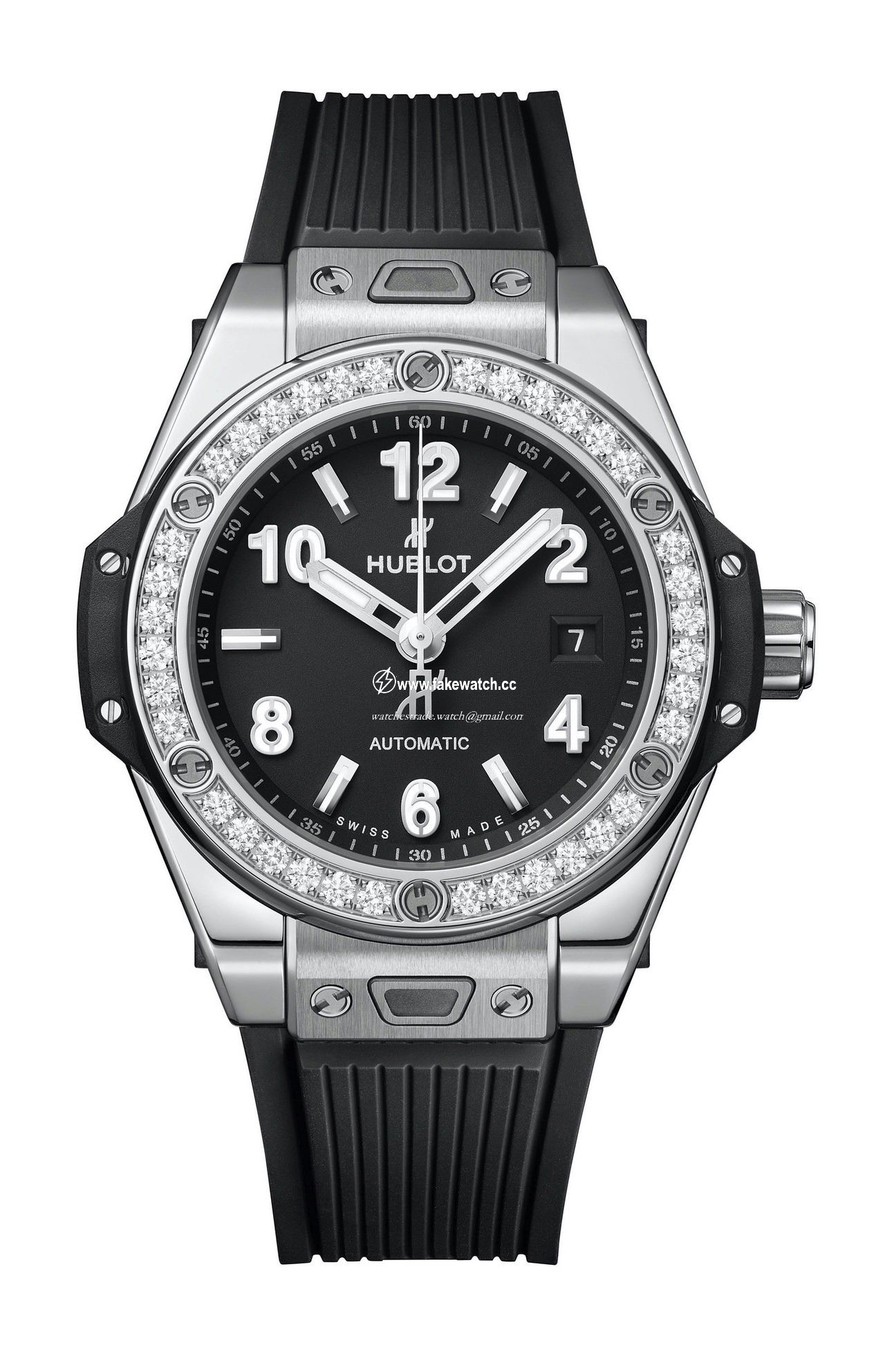 Hublot Big Bang One Click Steel Diamond 33mm 485.SX.1170.RX.1204