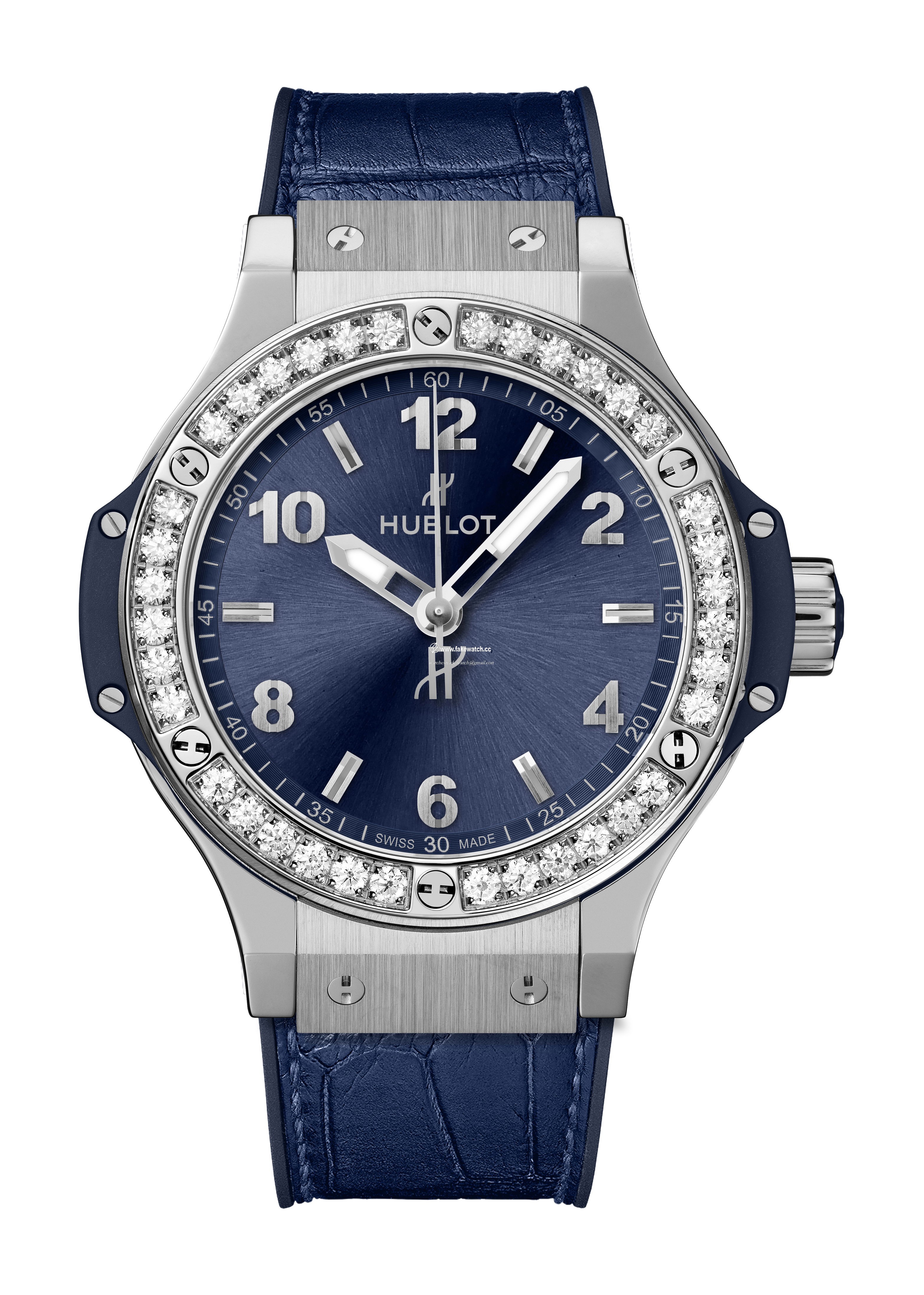 Hublot Big Bang Steel Blue Diamonds 361.SX.7170.LR.1204