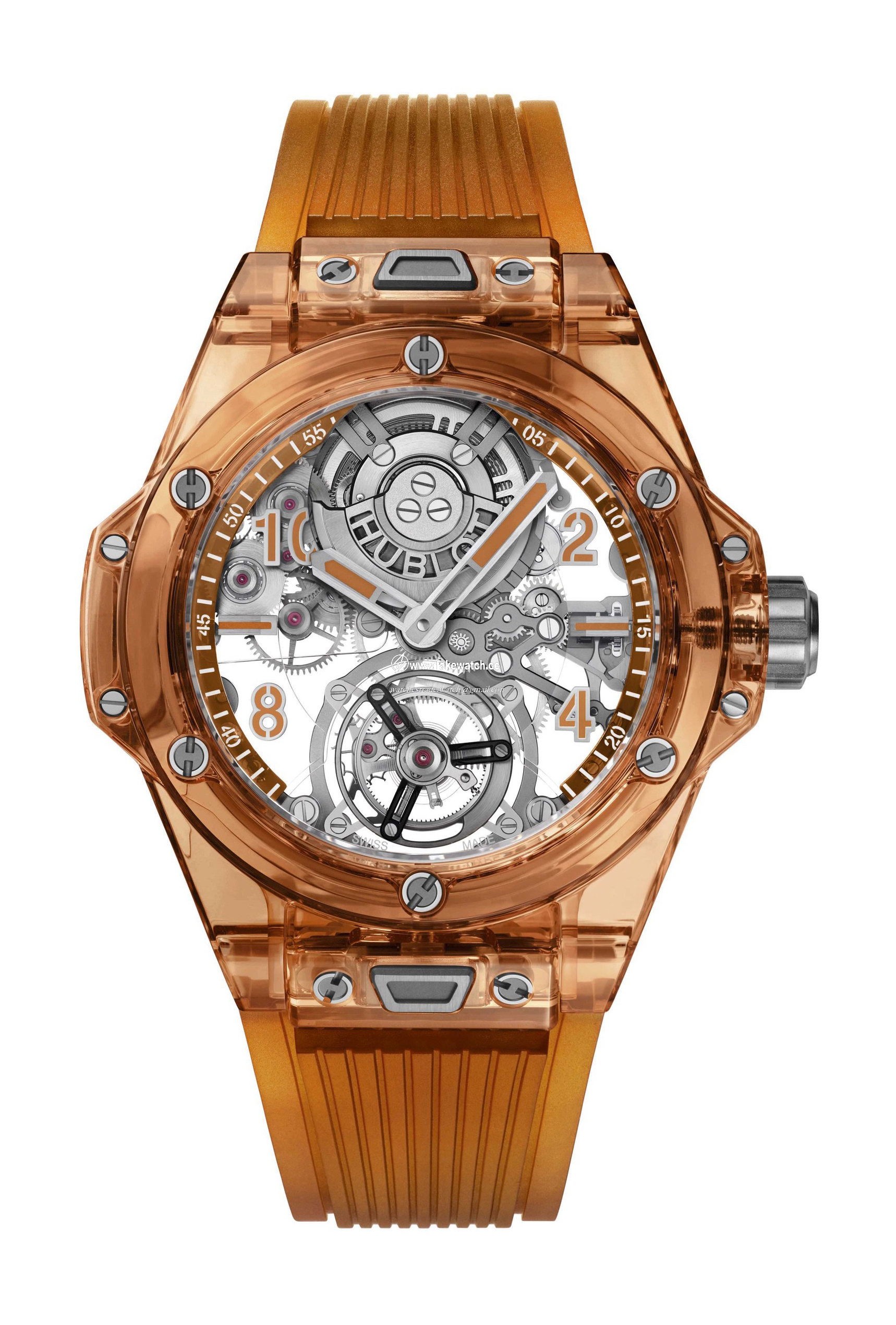 Hublot Big Bang Tourbillon Automatic Orange Sapphire 419.JO.0120.RT