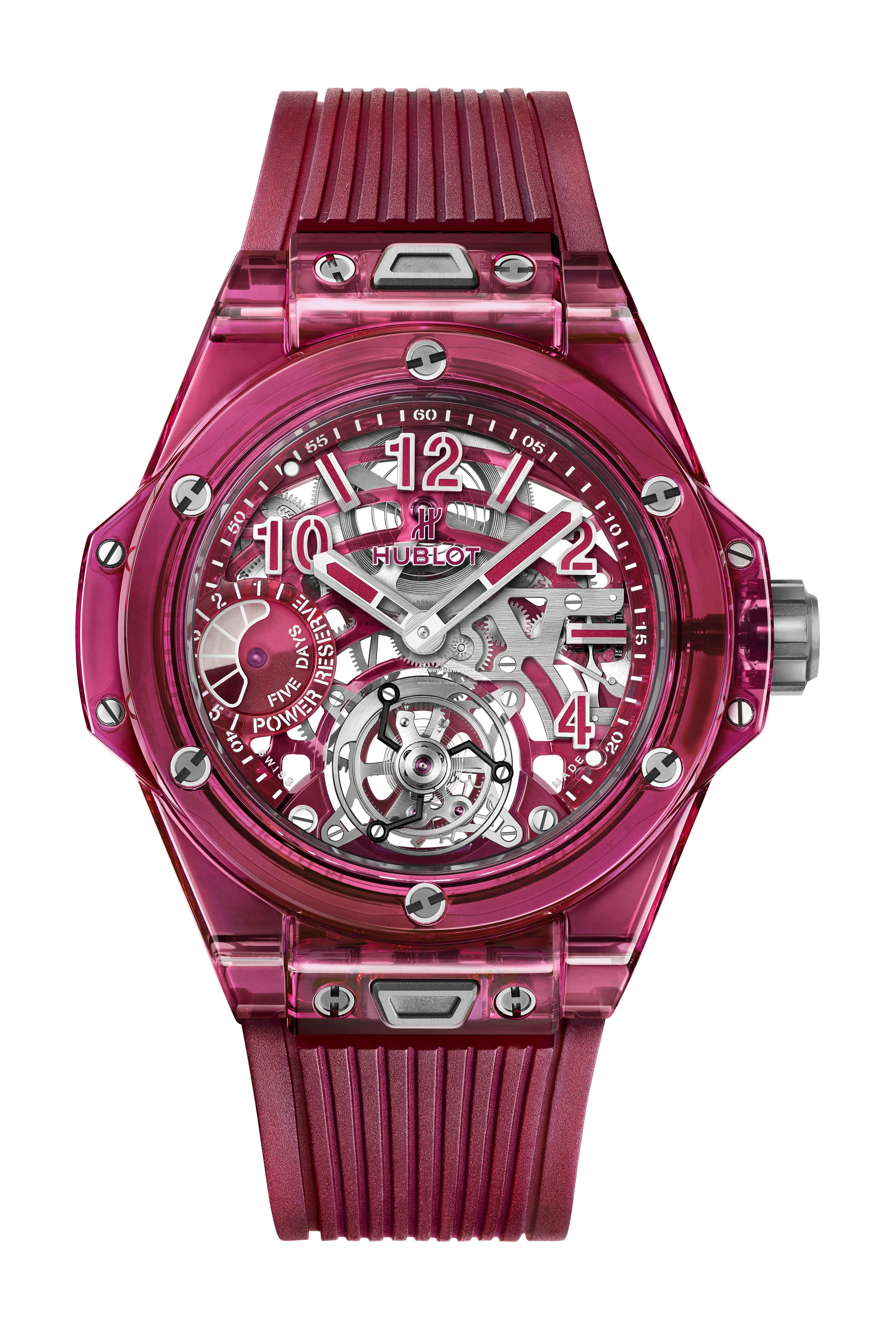 Hublot Big Bang Tourbillon Power Reserve 5 days Red Sapphire 405.JR.0120.RT