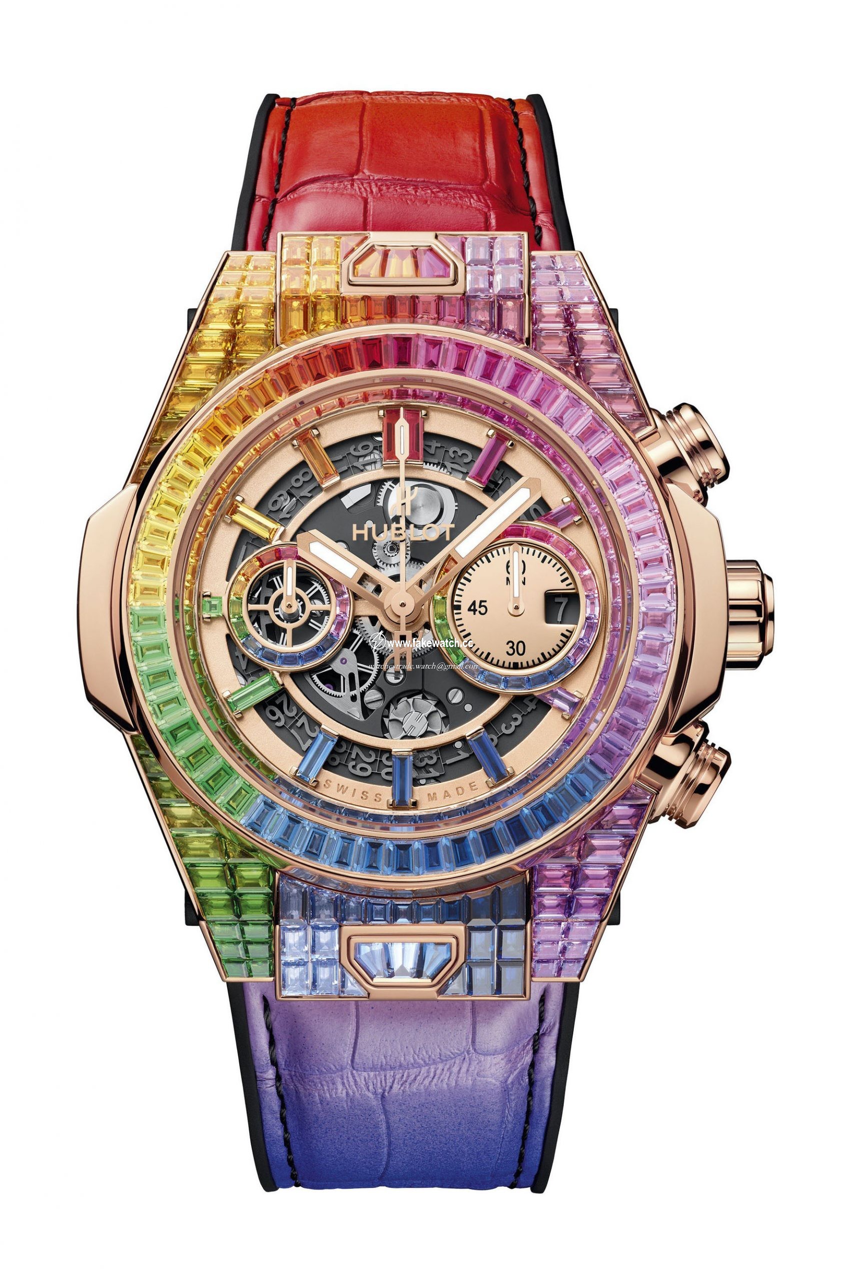 Hublot Big Bang Unico High Jewelery Rainbow 411.OX.9099.LR.9999